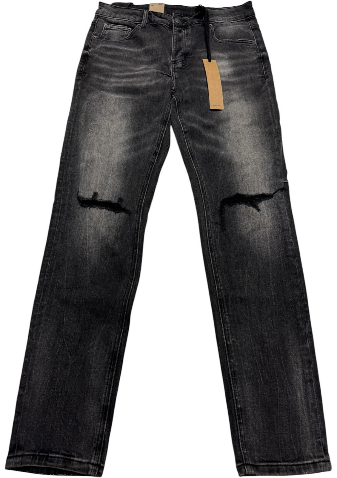 Ksubi Van Winkle Jeans Men’s 32 Black Skinny Stretch Denim Mid Rise NWT