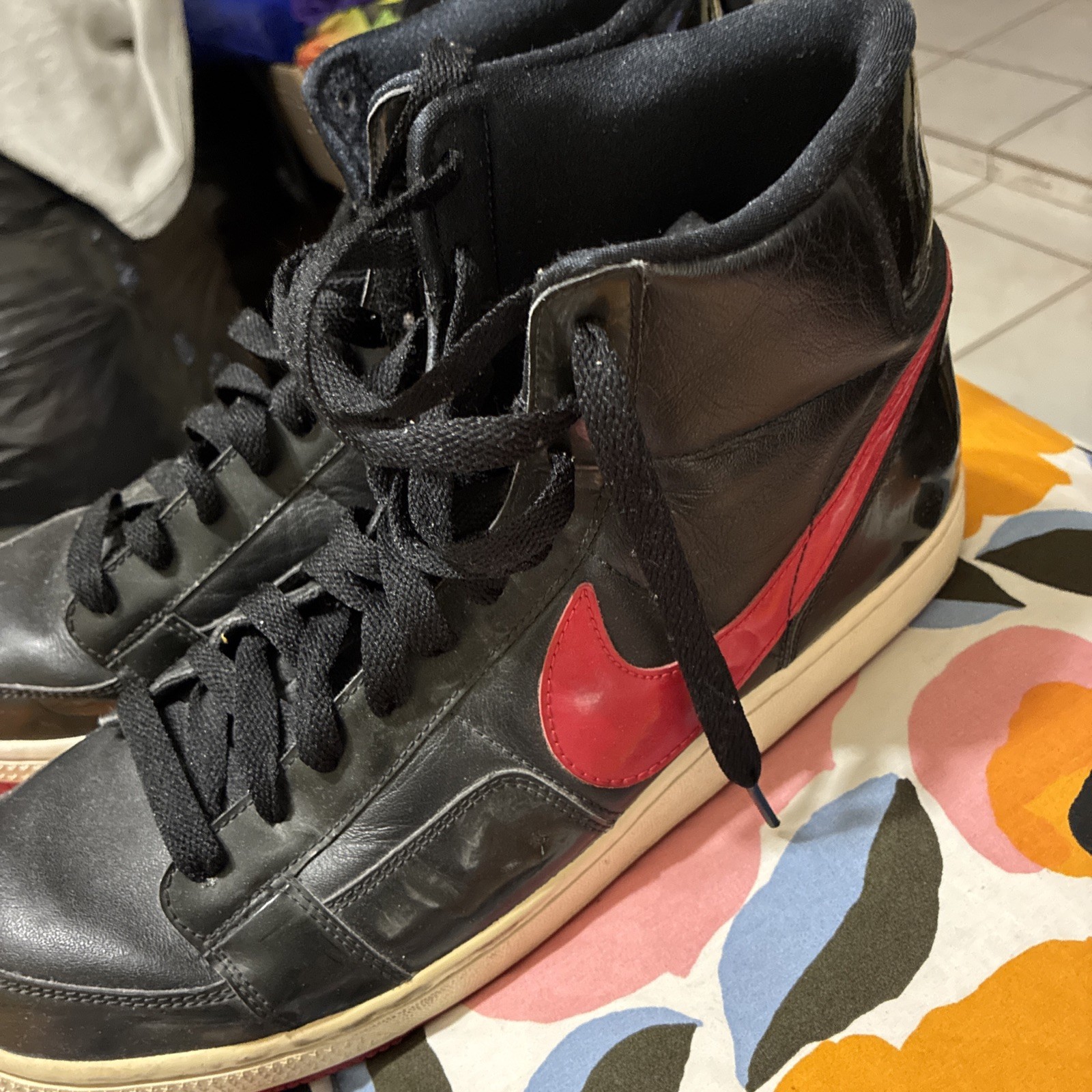 NIKE DYNASTY HI 81 2009 Mens Sz 13 Us Sneakers 386470-061 Used Clean No returns