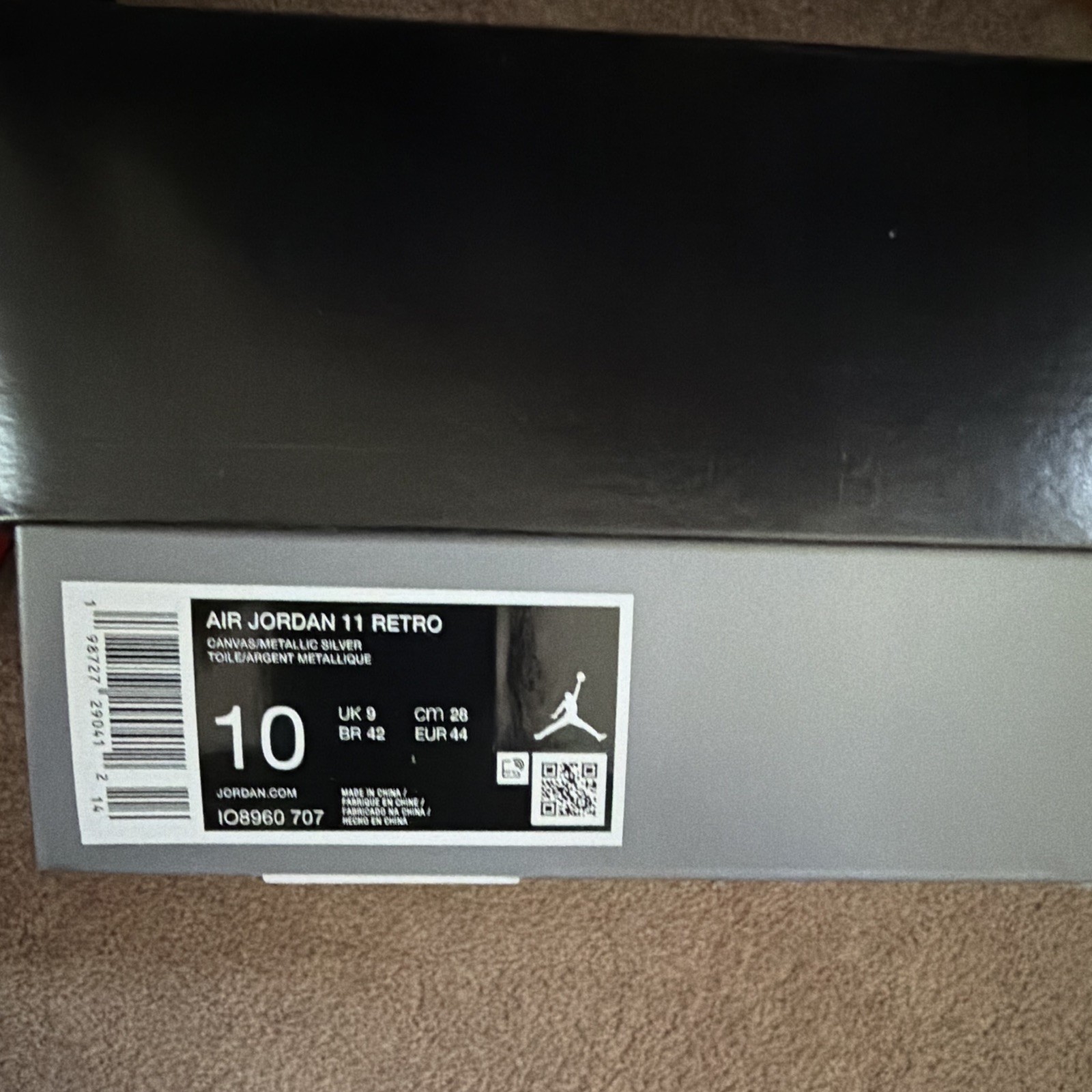 Jordan Air Jordan 11 Retro H-Town Ivory Patent Leather 2025 IO8960-707