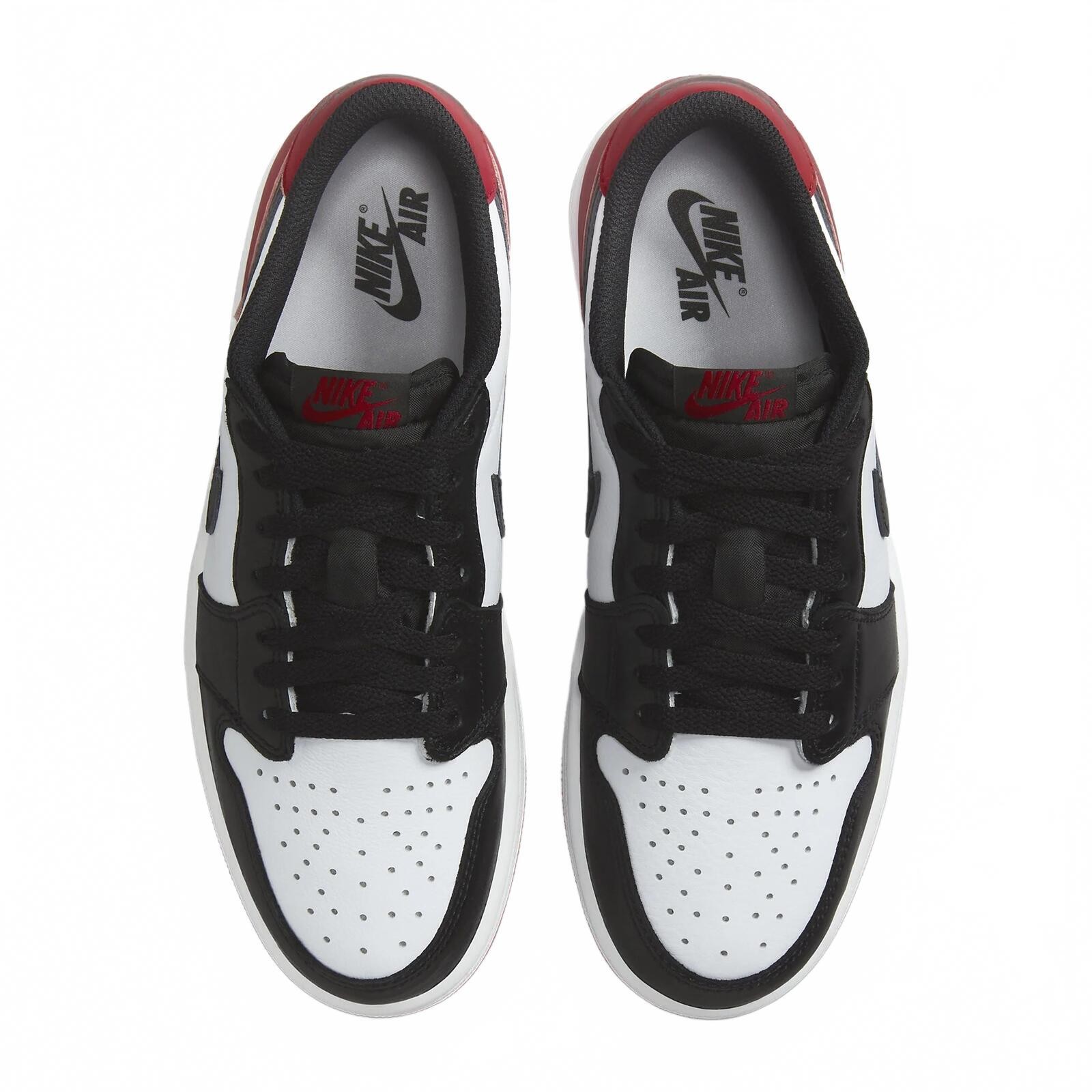New Nike Jordan 1 Retro Low OG Black Toe Size 12 M – CZ0790-106 – Box Damage