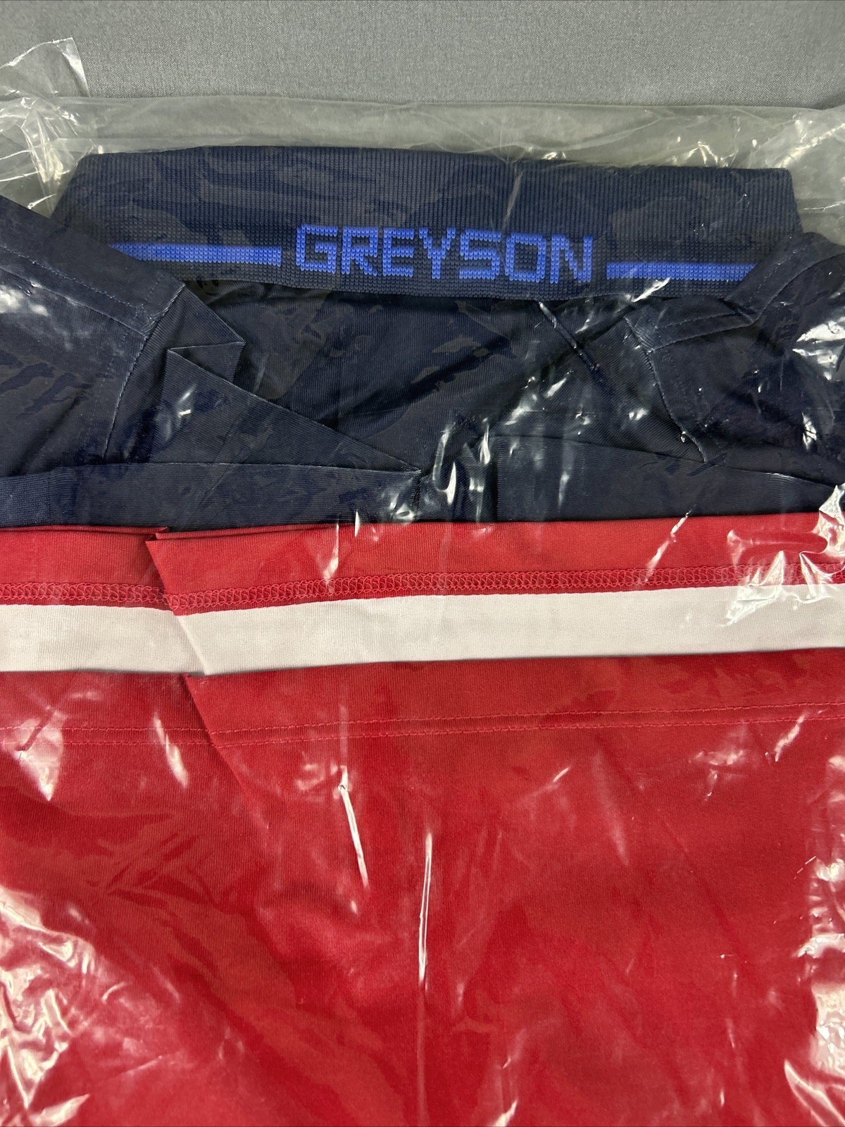 Greyson Golf Shirt Polo Washoe XL Abyss Flamingo Colorblock NWT MSRP $90