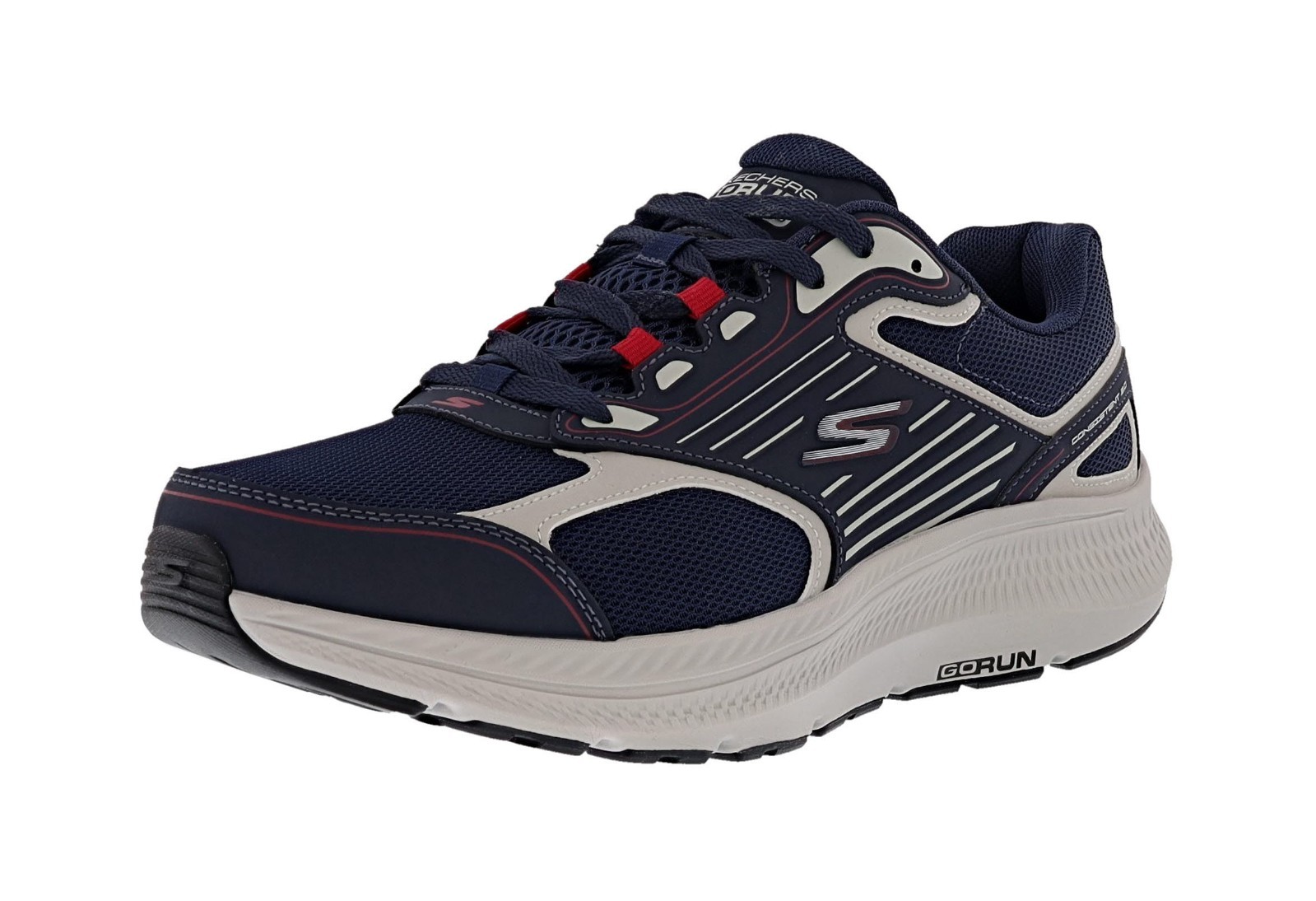 SKECHERS MEN’S GO RUN CONSISTENT 2.0 220866WW/NVRD 4E WIDE WIDTH SNEAKERS