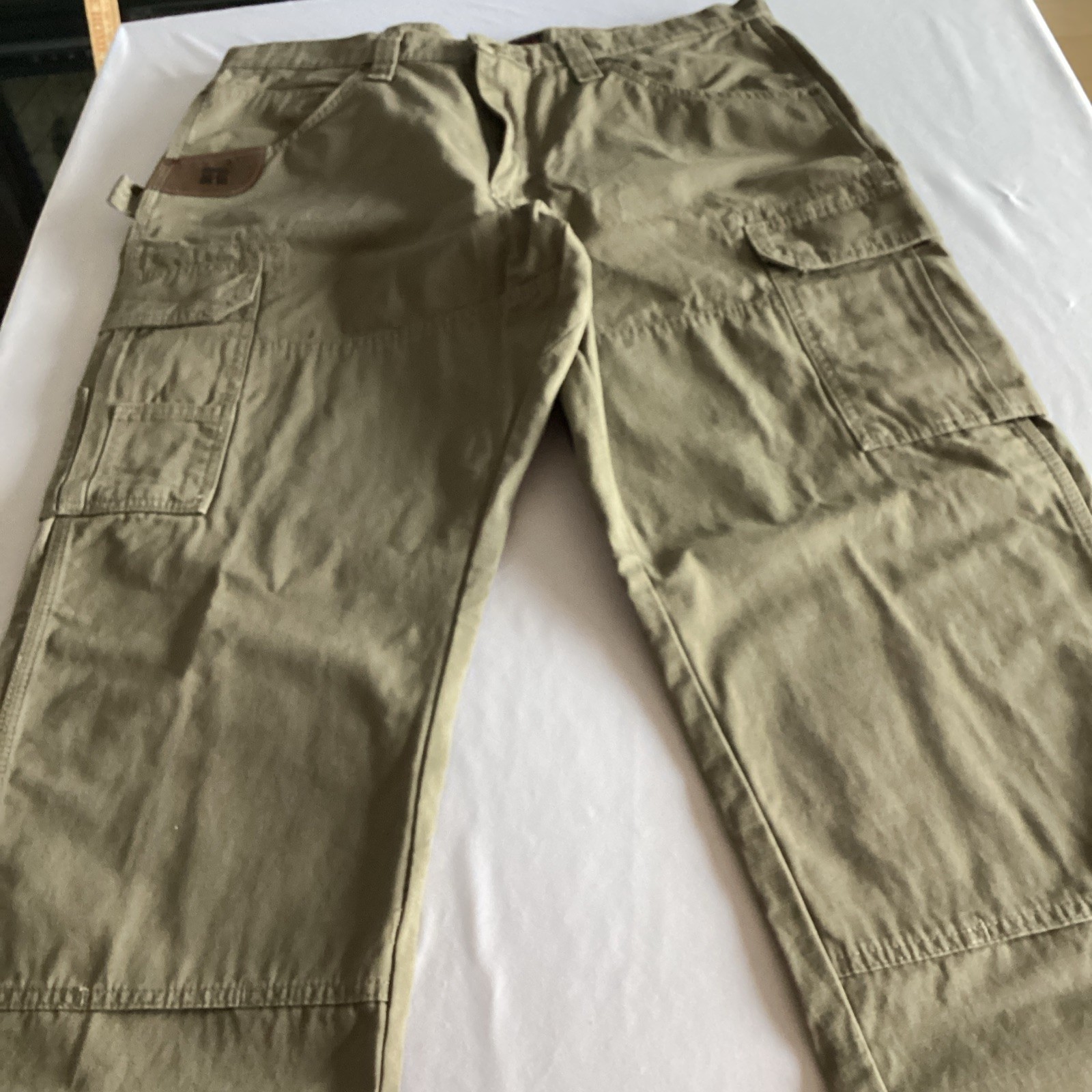 Wrangler Ranger Riggs Workwear Utility Pants Relaxed Fit Men’s 36X30 Brown NWT