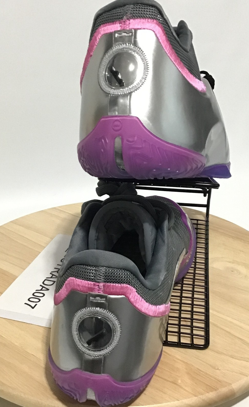 Nike LeBron 23 XXIII Lux “Bubble Boy” EP Basketball Shoe Silver IF0694 002 Sz 11