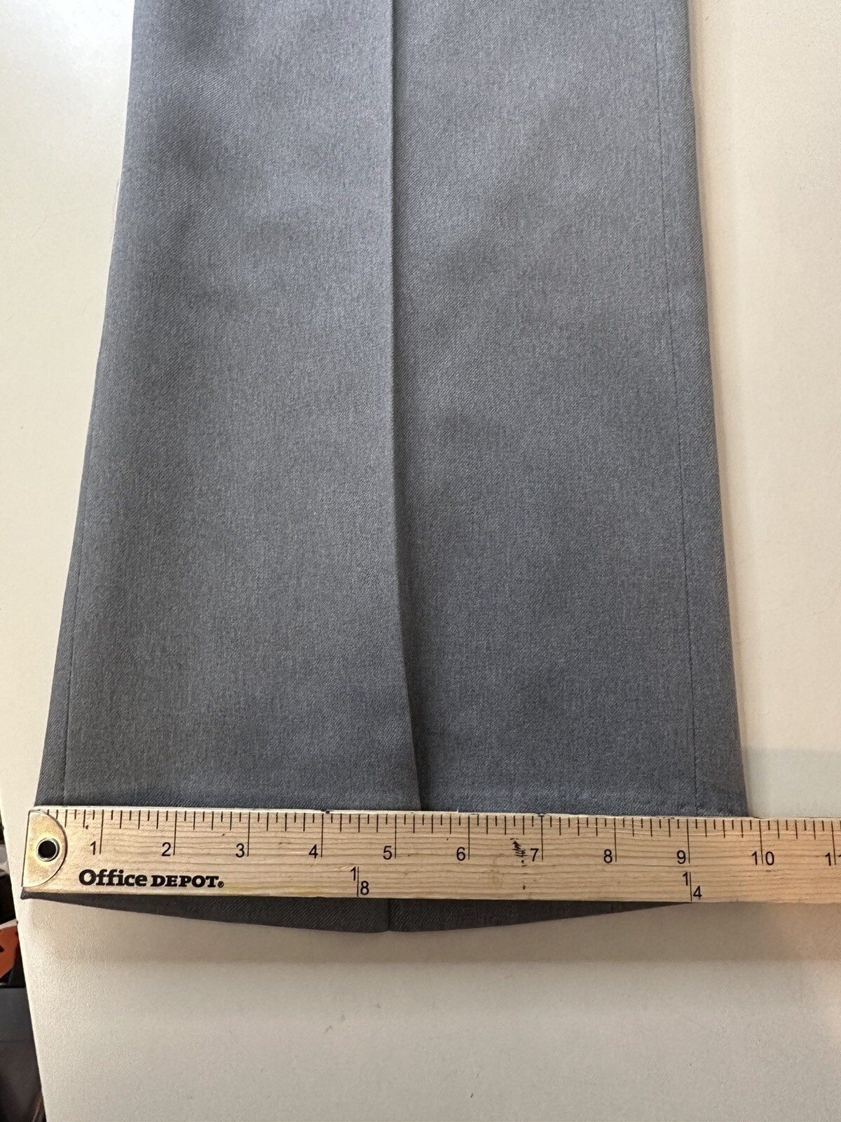 Vintage Levi’s Action Slacks Sta-Prest Gray Size 40×30 Made In USA