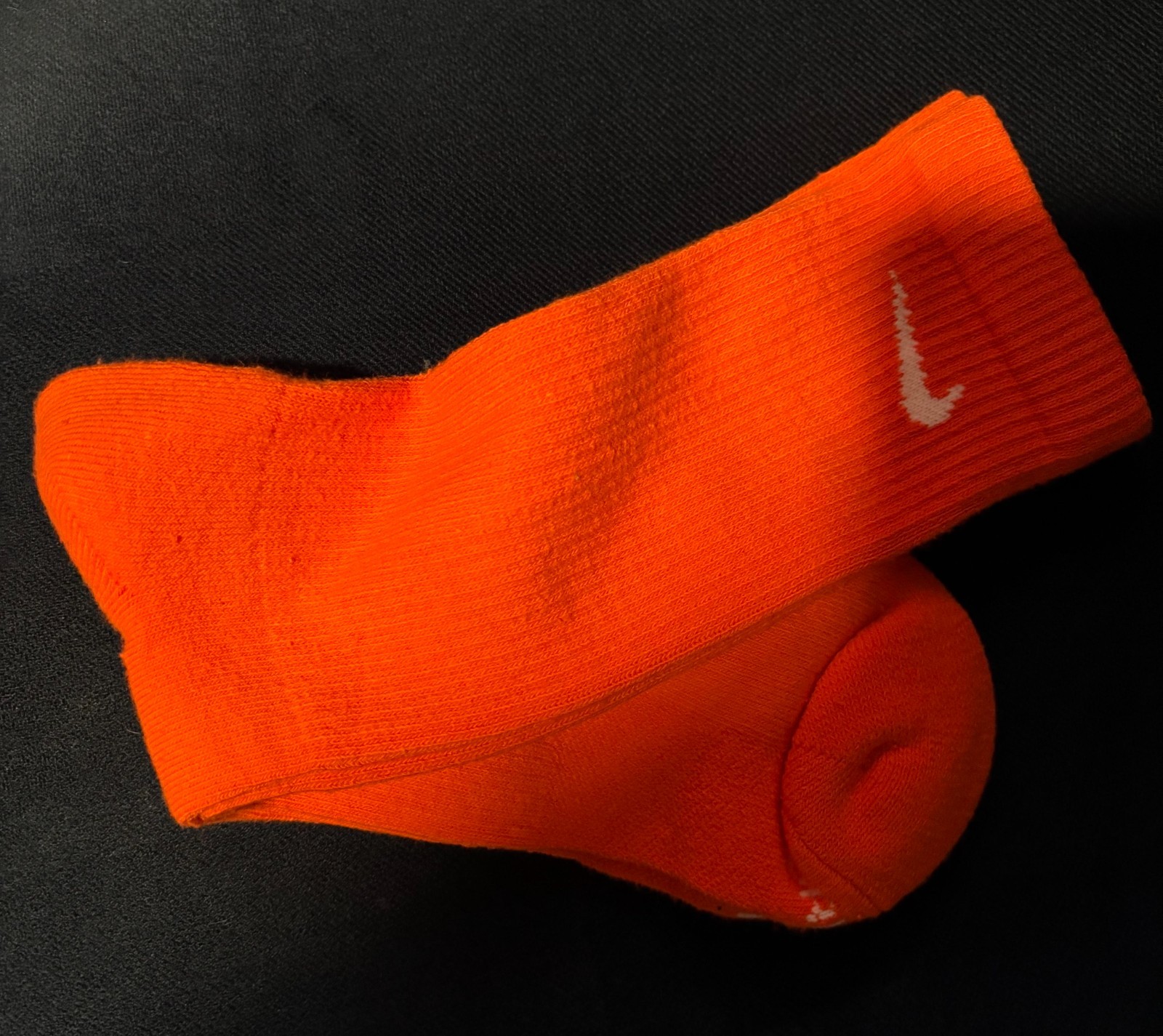 Nike Socks orange – One Pair Only NEW Dri-Fit – Orange Nike Socks team sports