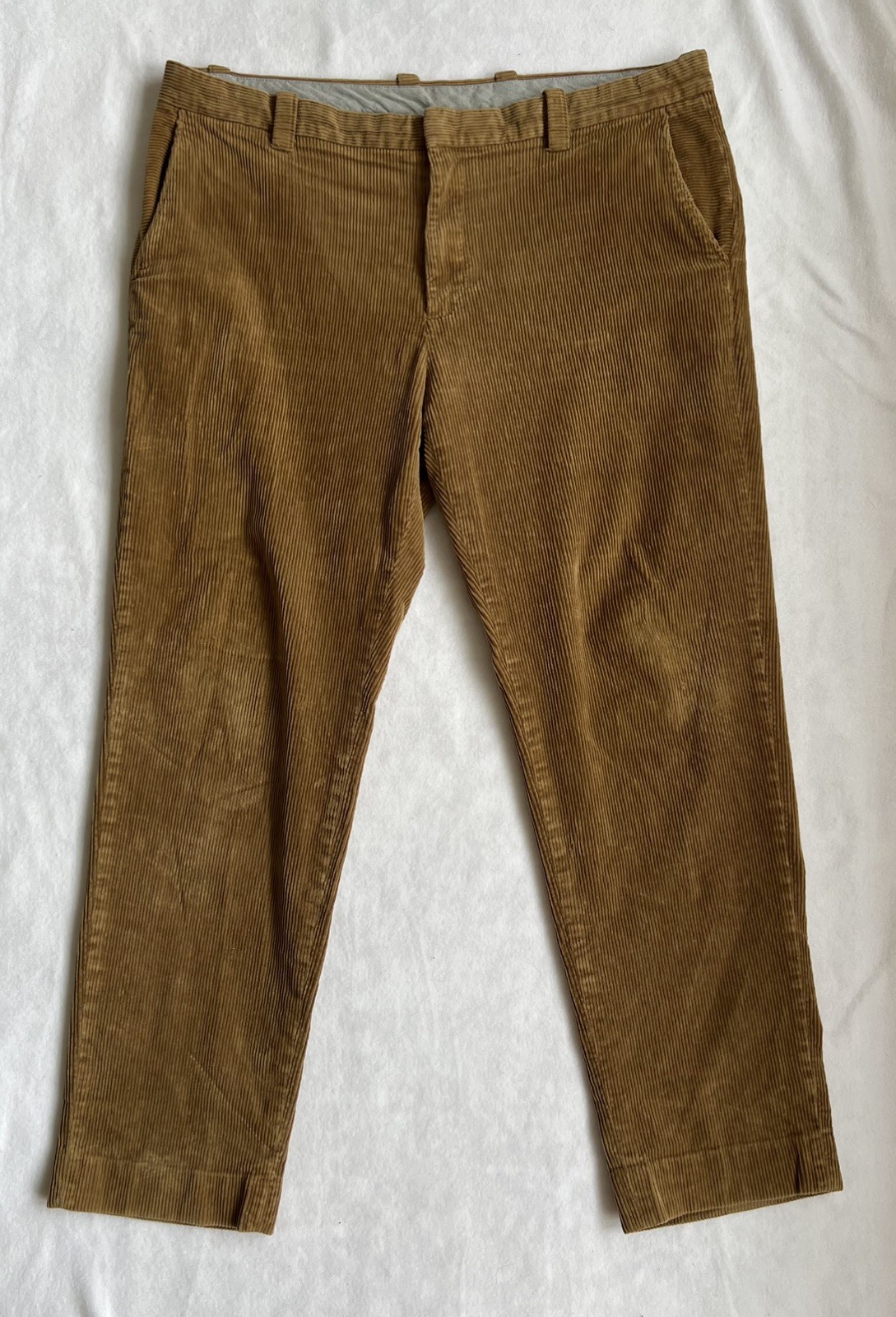 Brooks Brothers Pants Mens 40×32 Brown Corduroy Clark Fit Chino Classic Fit