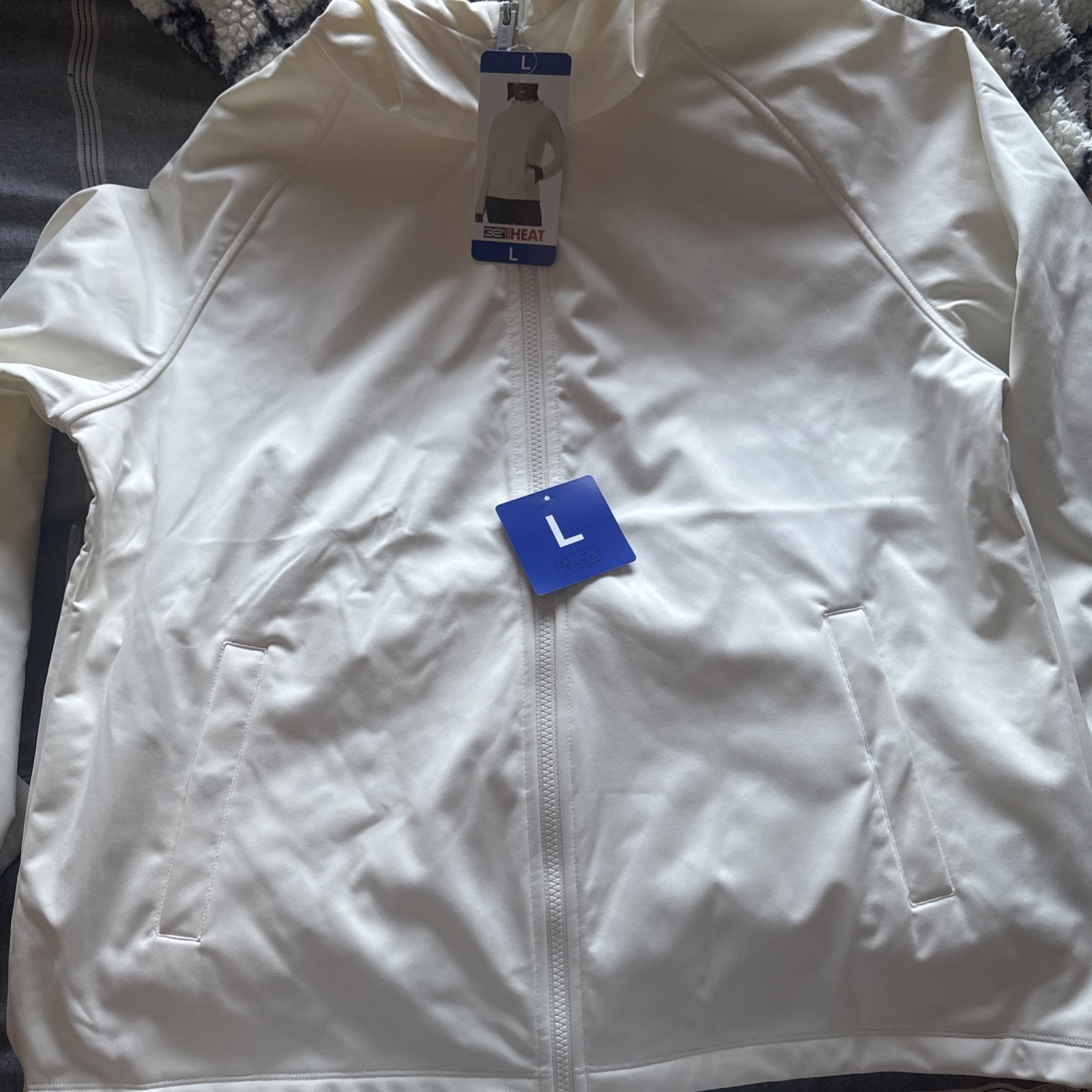 NWT 32 Degrees Women’s Softshell Jacket White(Cream)