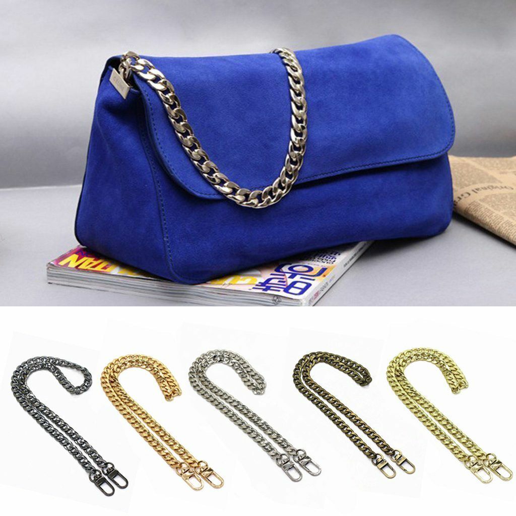 47″ Replacement Purse Chain Strap Handle Shoulder Crossbody Handbag Bag Metal US