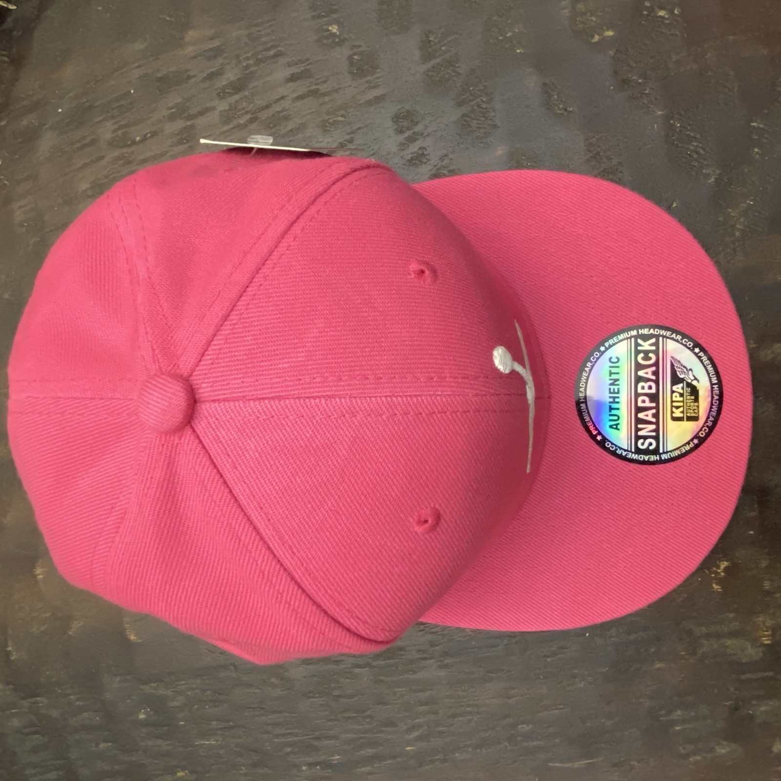 ☄️KIPA Pink Adjustable Snapback Hat Solid Unisex Adults One Size Jumpman Logo🔥