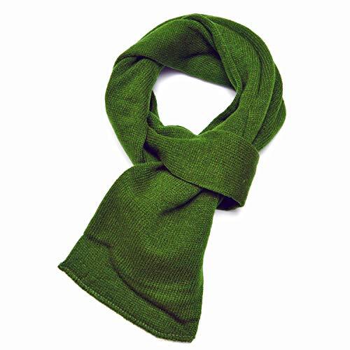 Gelante Men Classic Knit Winter Scarf Warm Double layer Top Gift For Birthday