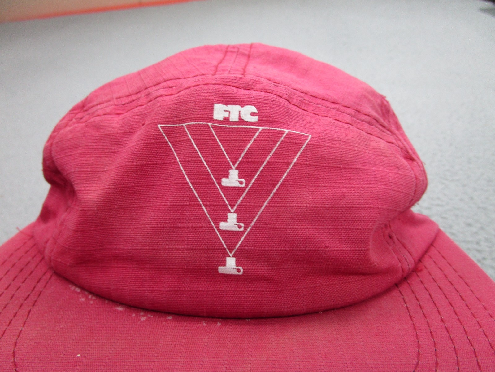 FTC Skateboard Hat 5 panel 90s y2k grunge punk skater surfer hip hop graffiti