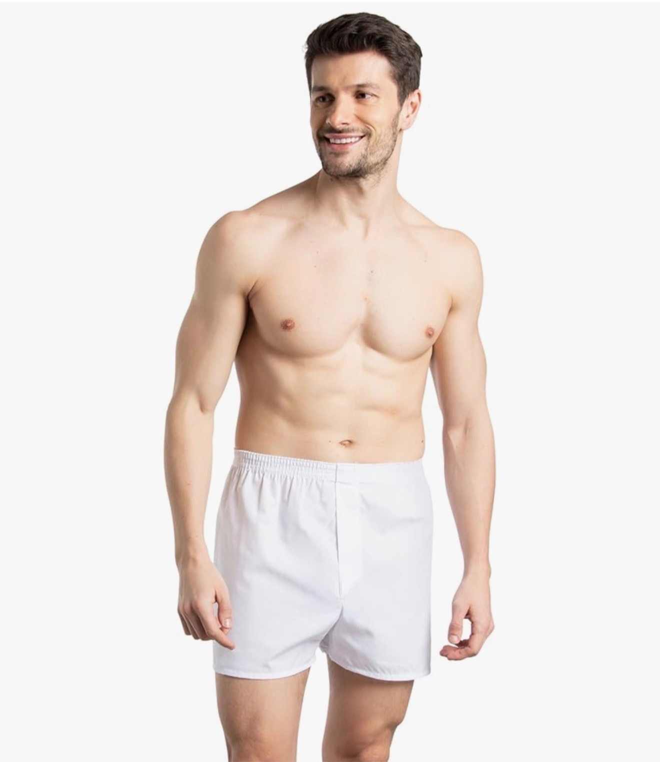 5 White XL 40-42 Inch Boxers Fruit Of The Loom EG 102-107 CM