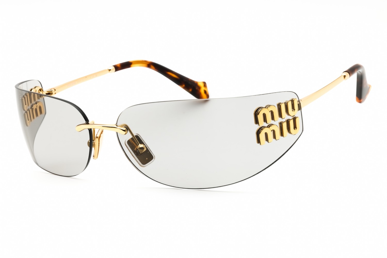 NEW Miu Miu 0MU A51S-5AK50K Sunglasses 75mm 100% Authentic