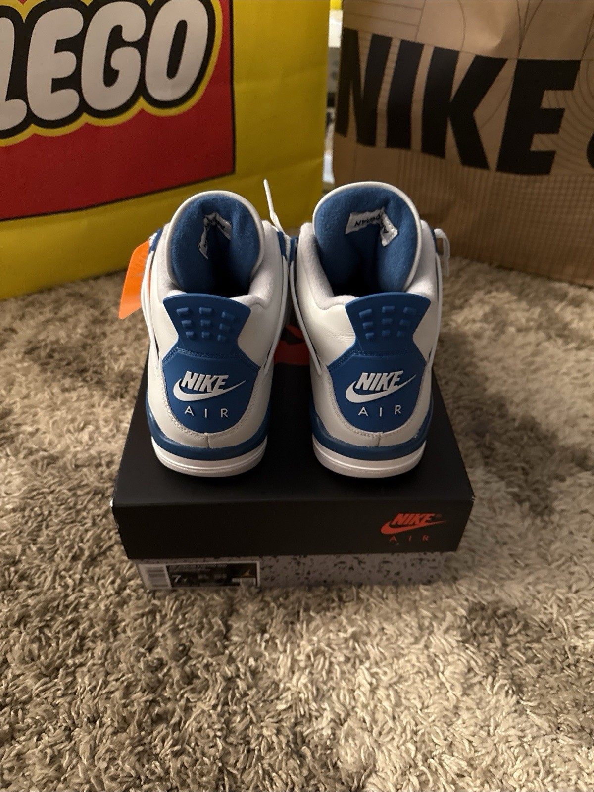 Jordan 4 Military Blue 2024 Size 7 New