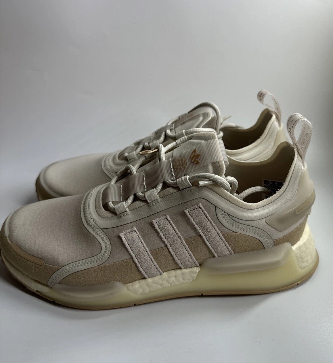 adidas Men’s Size 10 NMD_V3 BOOST Shoes Alumina Magic Beige HQ8601 NEW