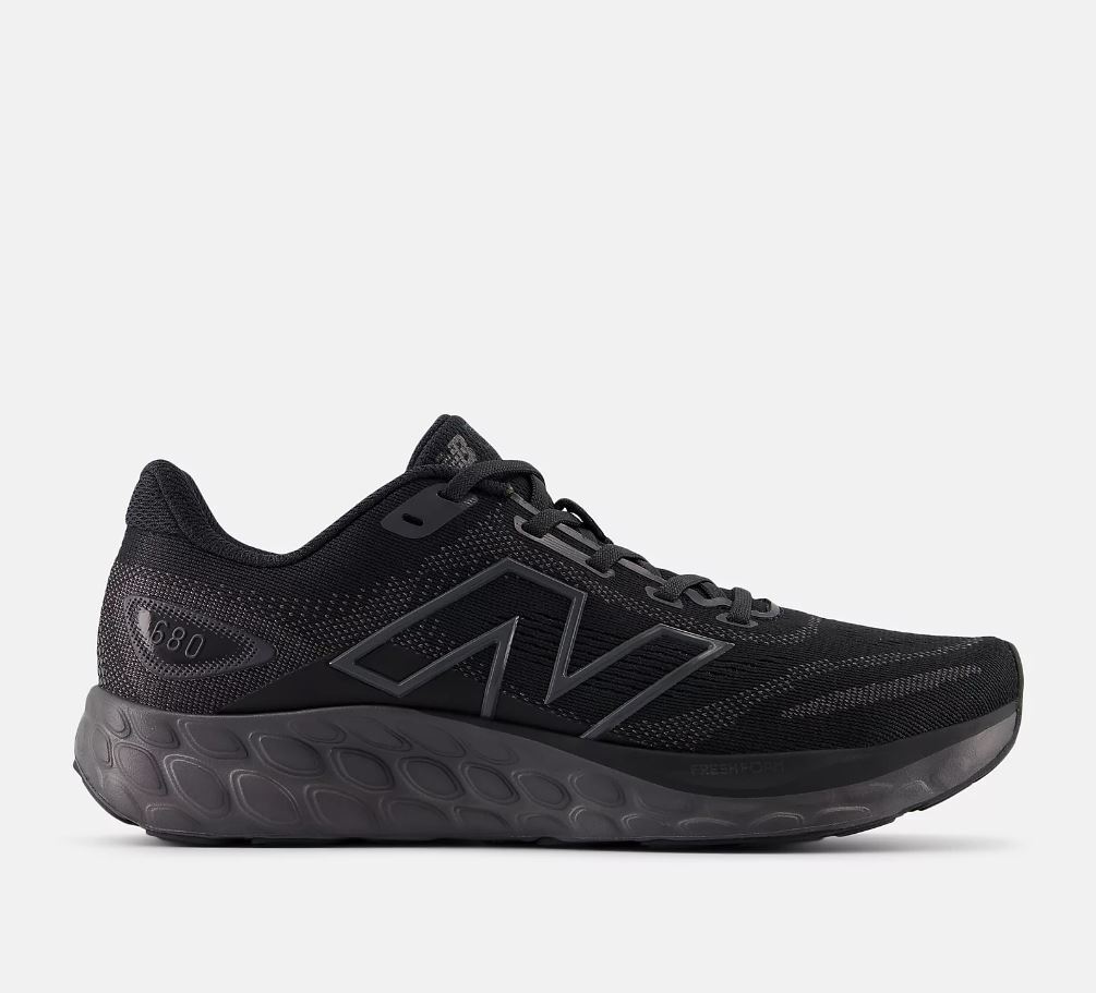 CLEARANCE!! New Balance 680 V8 Womens Runners (D Wide) (W680CK8)