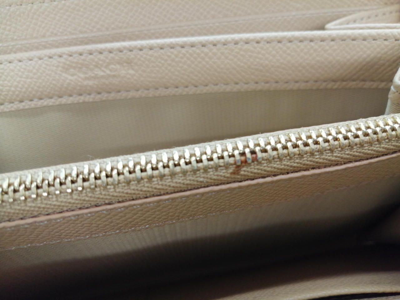 Coach Edge Studded Round Zipper Long Wallet 52769 Used