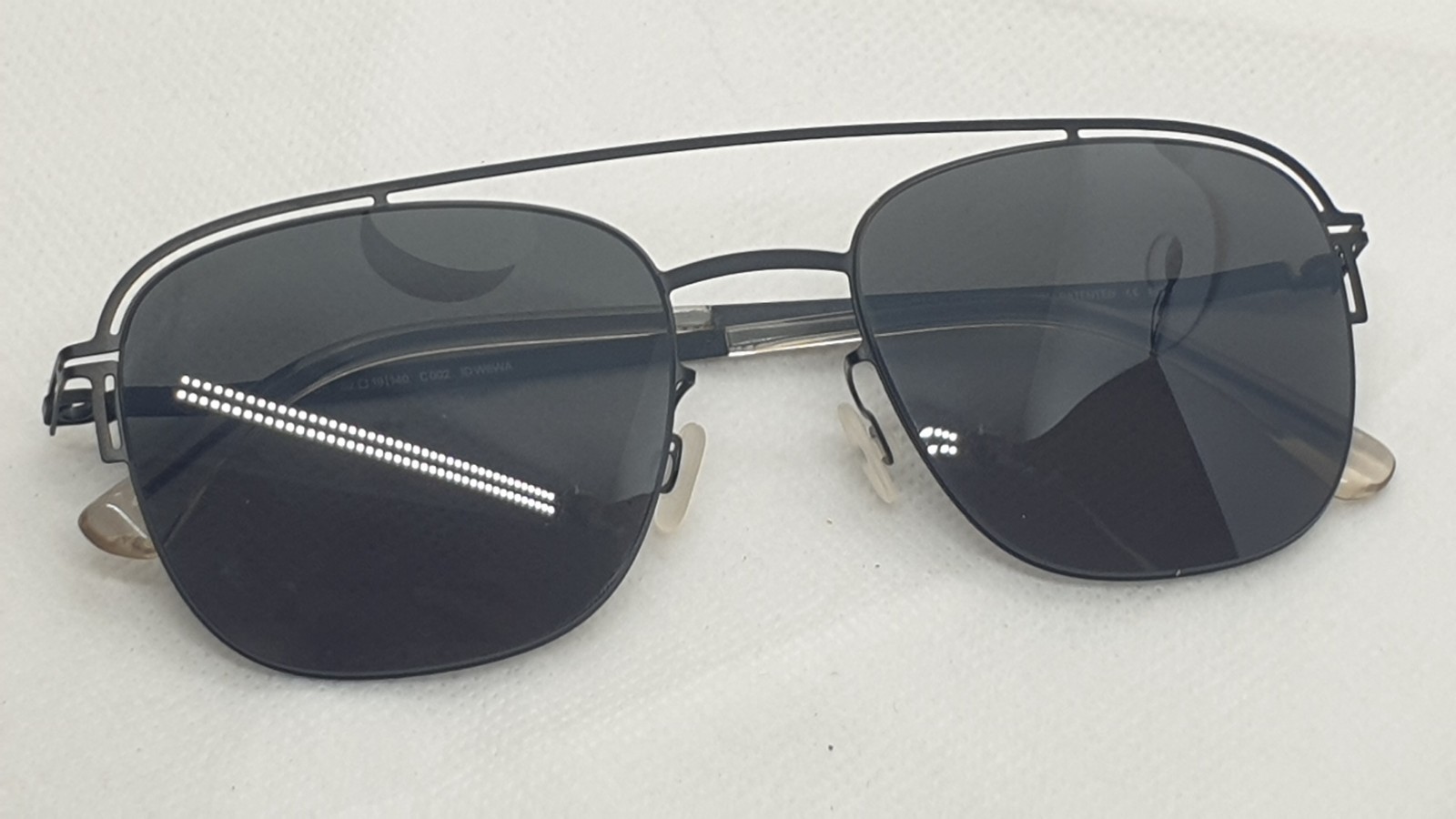 MYKITA Sunglasses Matte Black Model “NOR” C002 Handmade in Germany