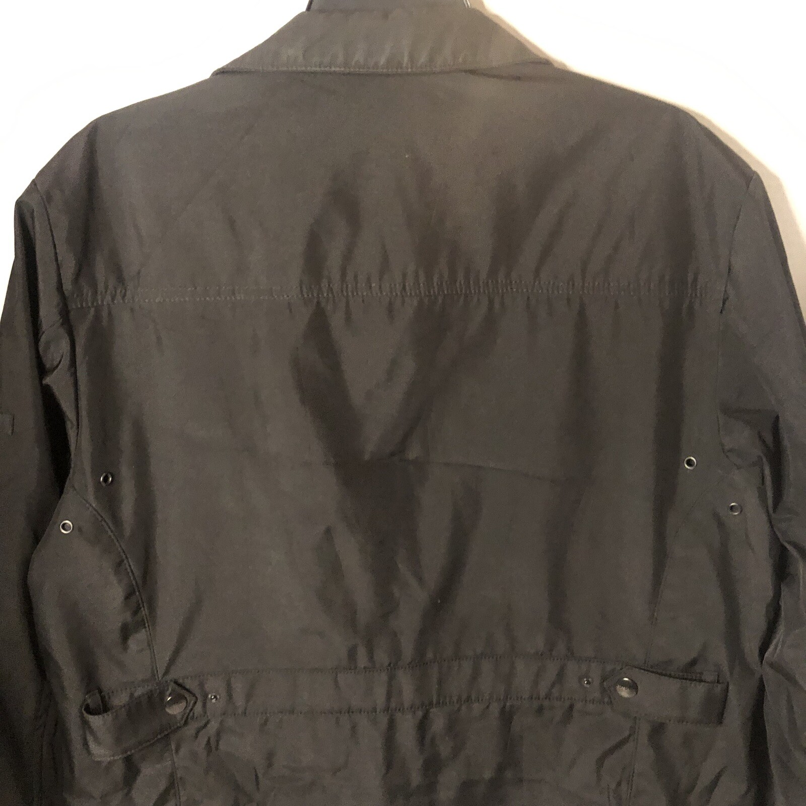 Strellson Switzerland Men’s GR 46 Black “Jetson”Jacket Pockets Full Zip Lined