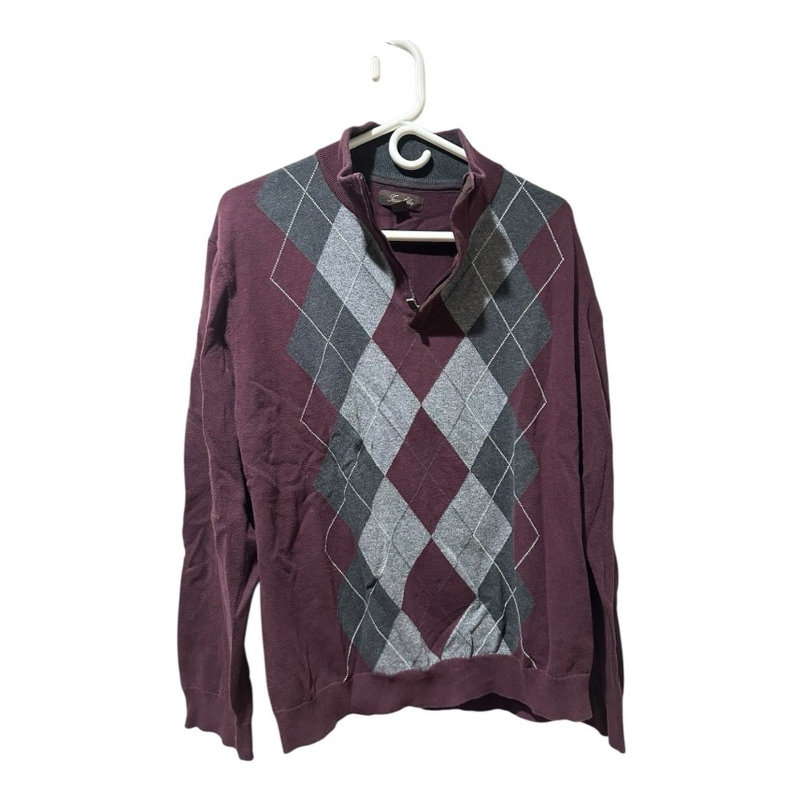 Tasso elba mens sweater/half zip‎