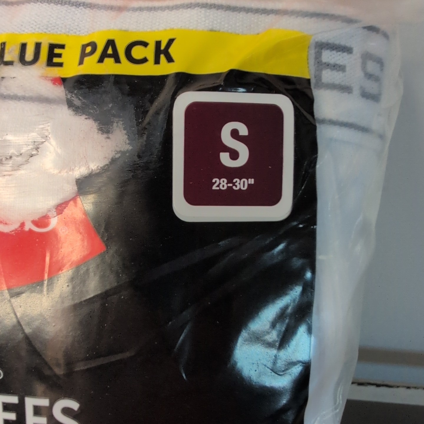 6 Hanes Briefs Men Tagless Underwear White Comfort Waistband Wicking Small 28-30