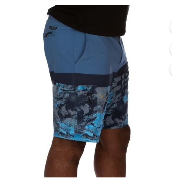 Realtree Hybrid Shorts Medium Performance Fishing Cargo Hiking Water Repellent