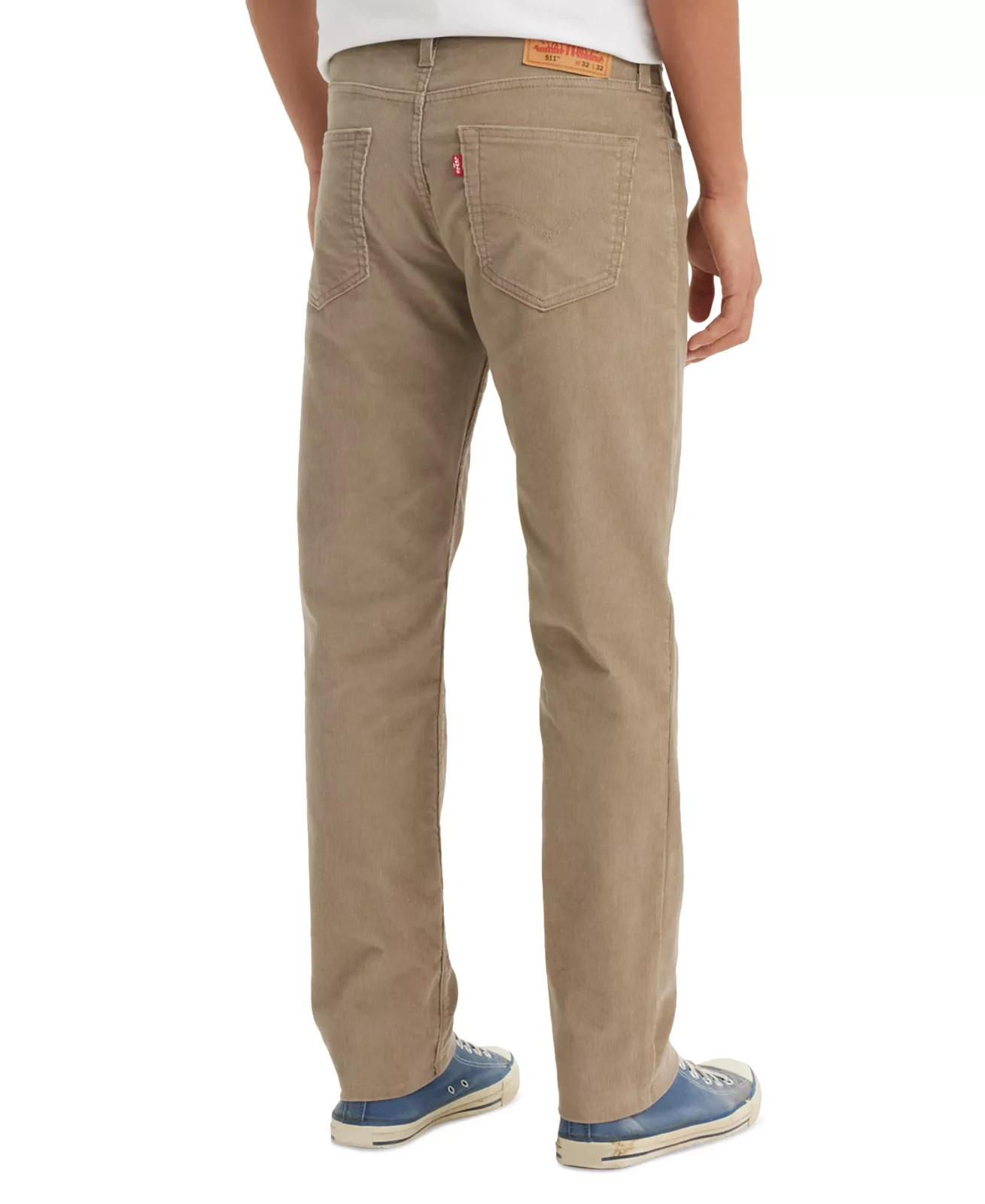Levi 511 Slim Fit Corduroy Pants Beige Tan Choose Size,