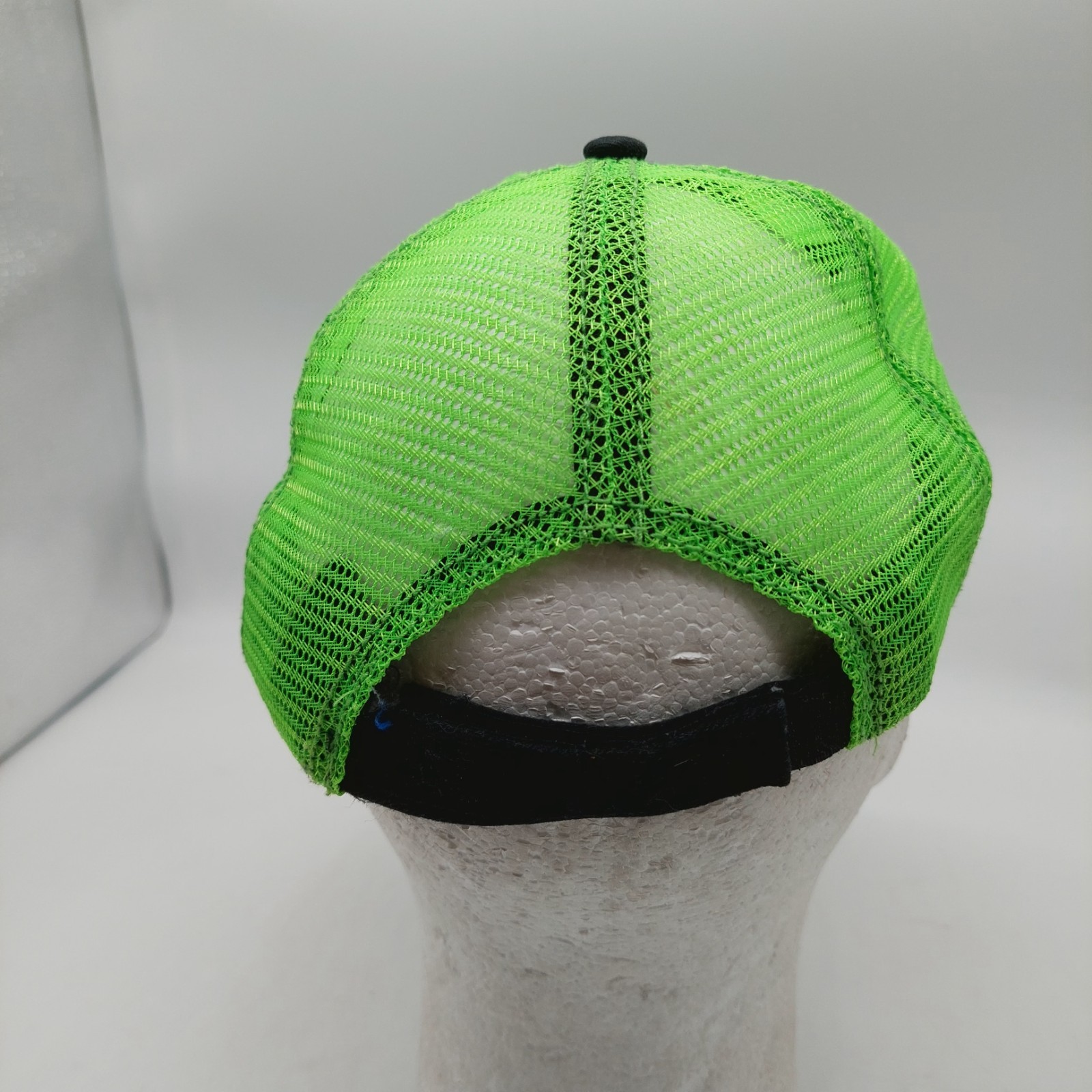 Mac Tools Black & Green Hat Strapback Mesh