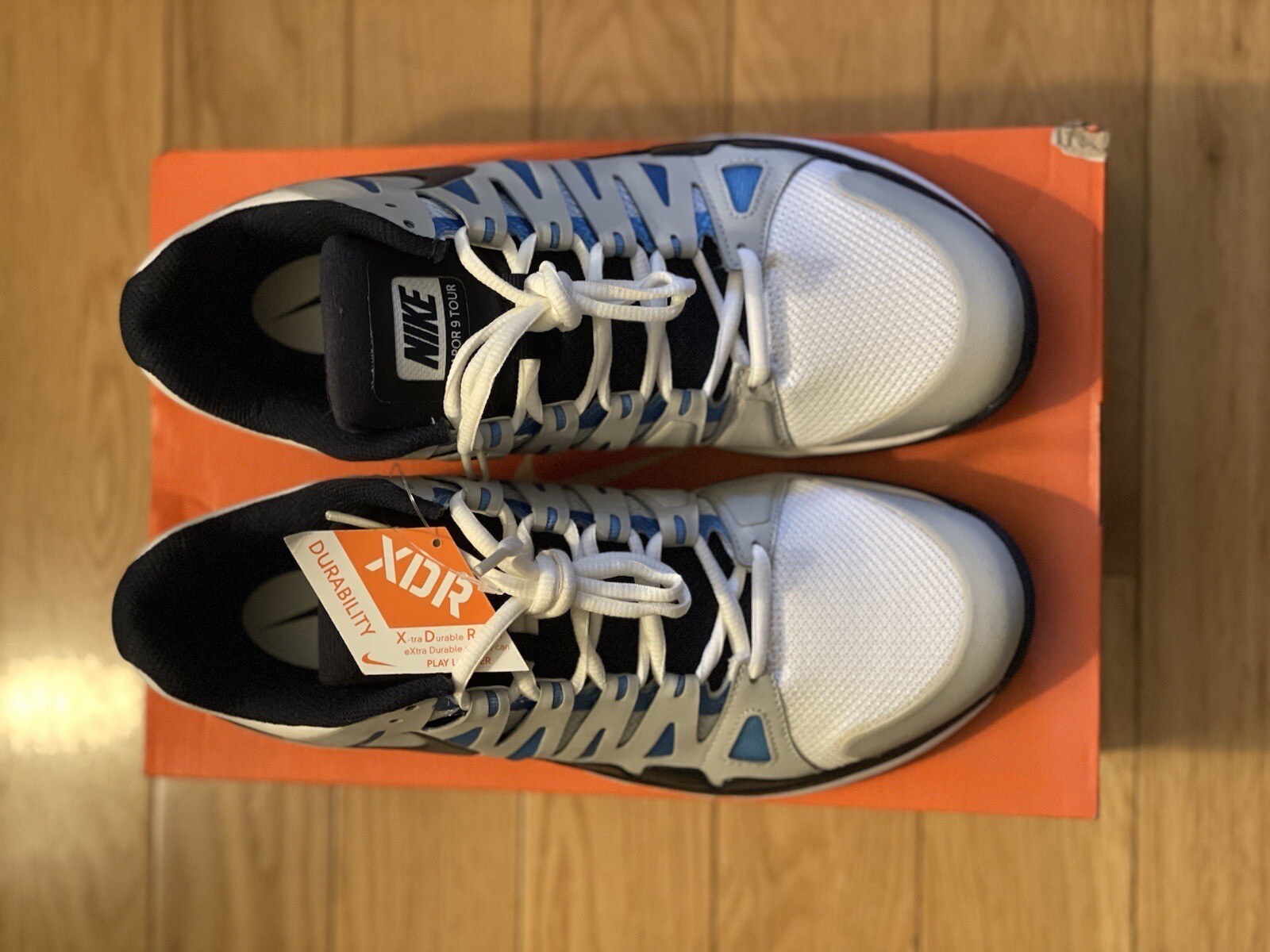 Nike Air Zoom Vapor 9 Tour, Federer Cincinnati 2012, Size 9.5, New with box