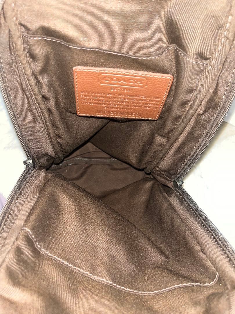 Coach Body Bag Camden Dark Brown