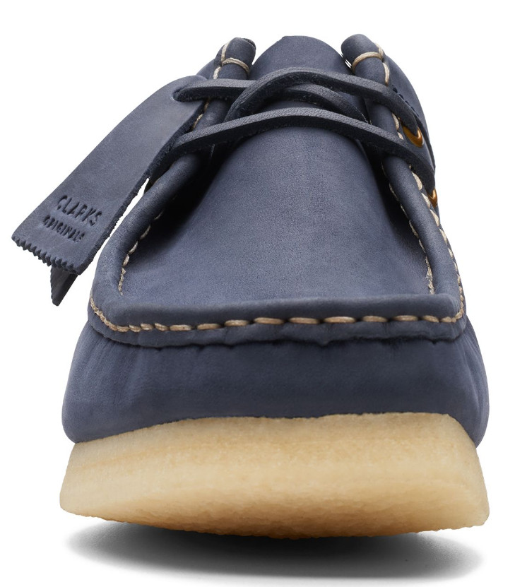 Clarks Wallabee – 26174515 – Navy Leather – Adults