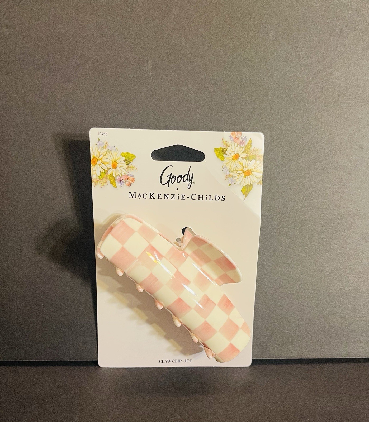 Mackenzie Childs X Goody Pink Claw Clip