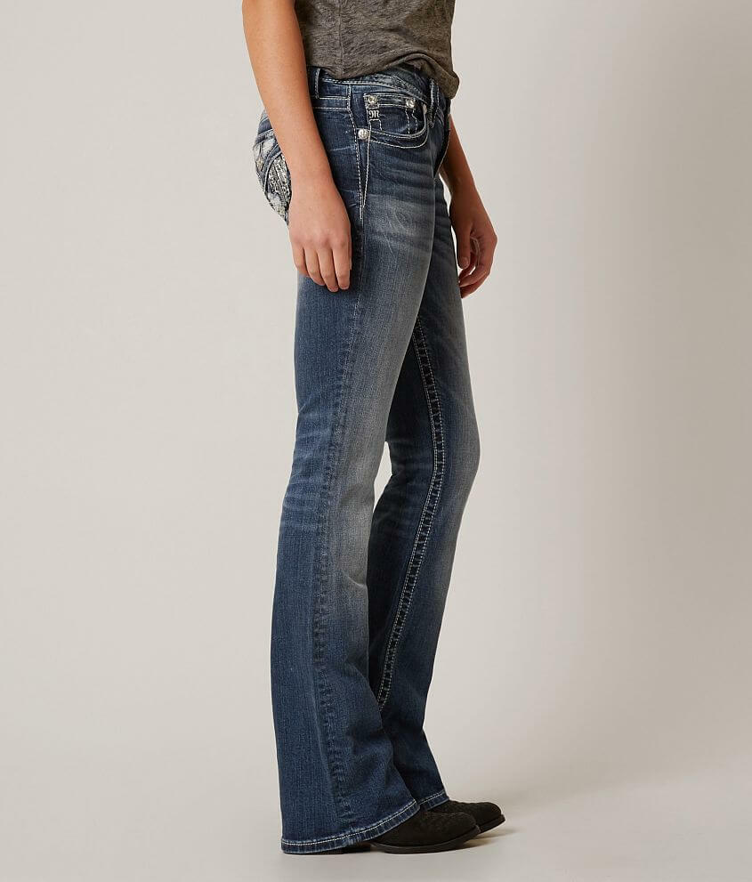 NWT Womens Miss Me MidRise Bootcut Wing Jeans Size 26 27 28 29 30 31 32 33 34 36