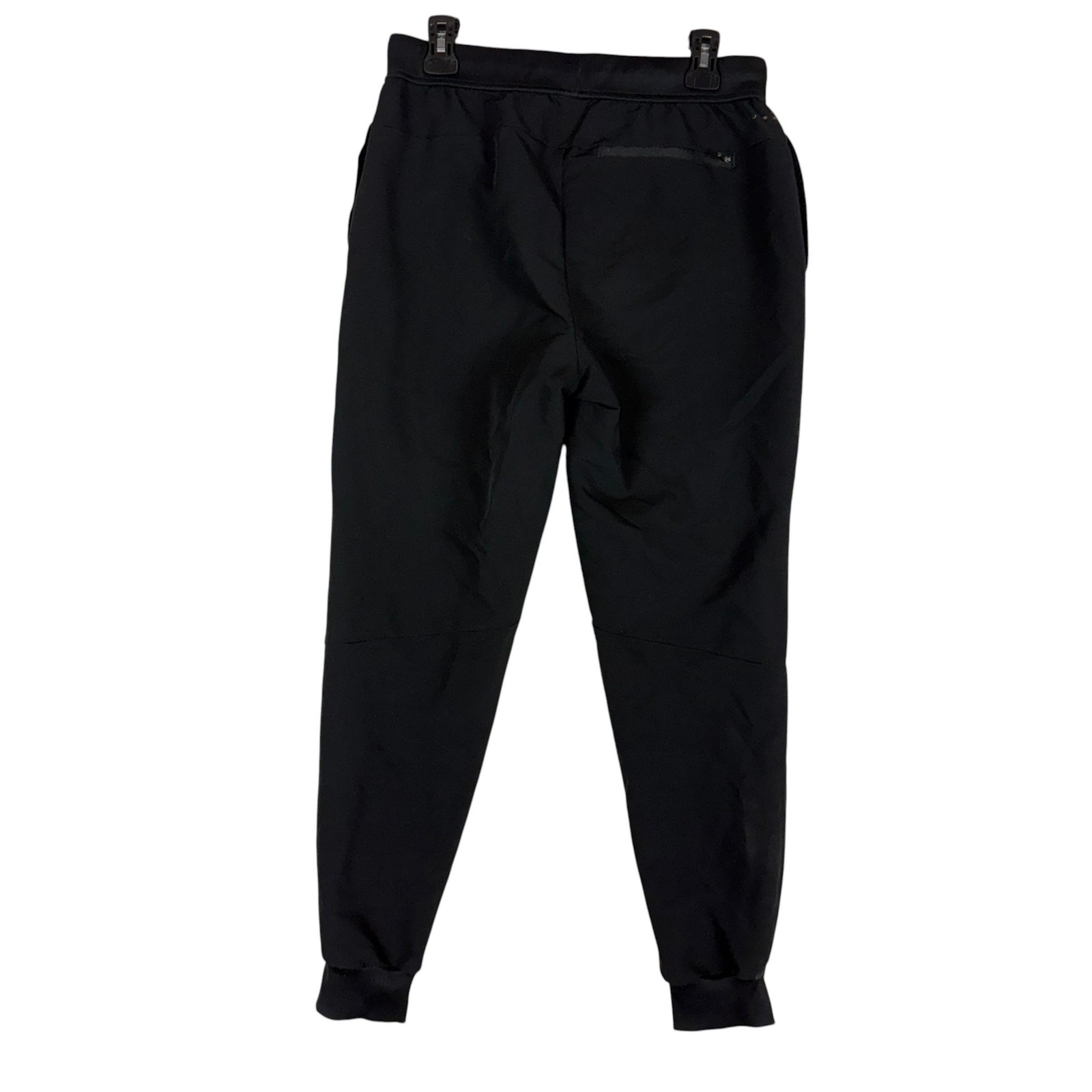 Russell Pants Mens Medium Black Dri-Power 360 Jogger Zip Pocket Stretch Athletic