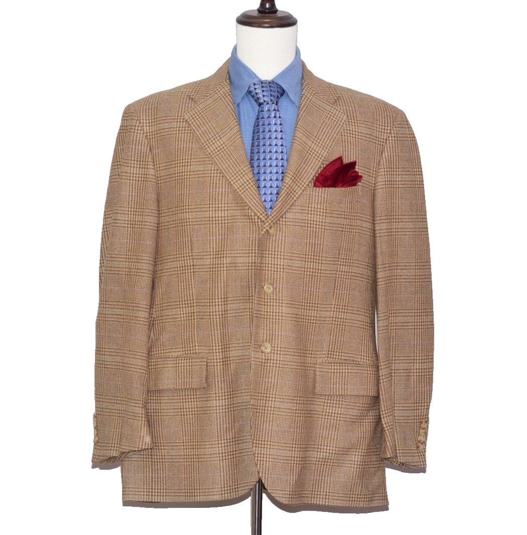 Polo Ralph Lauren x Corneliani Wool Cashmere Blazer Sport Coat Size 44-R