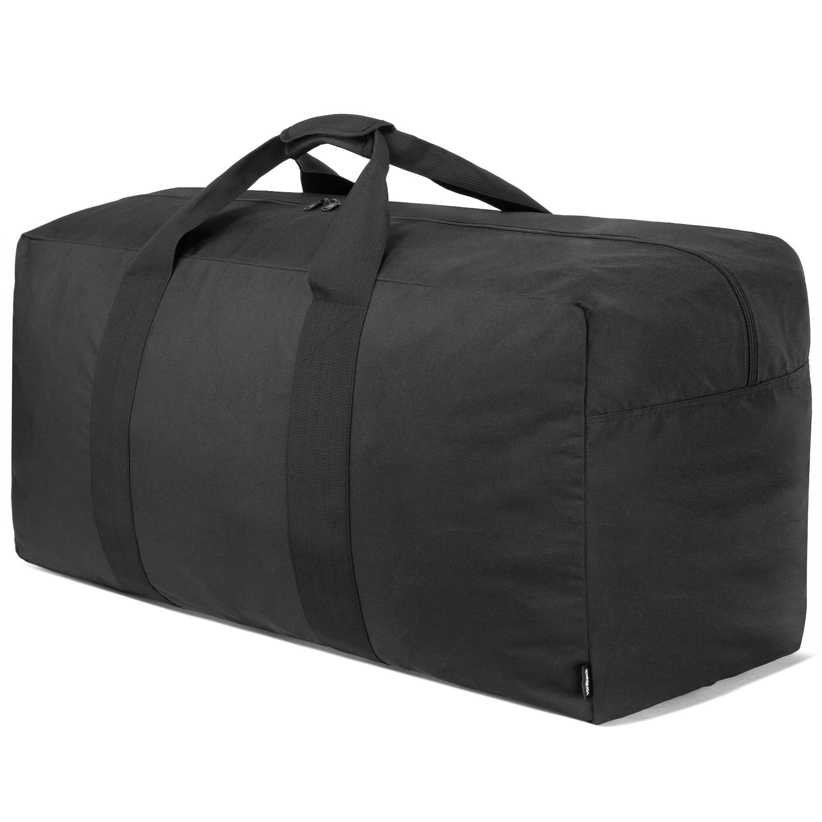 Vorspack Extra Large Duffle Bag for Travel – 100L Duffel 100L, Black