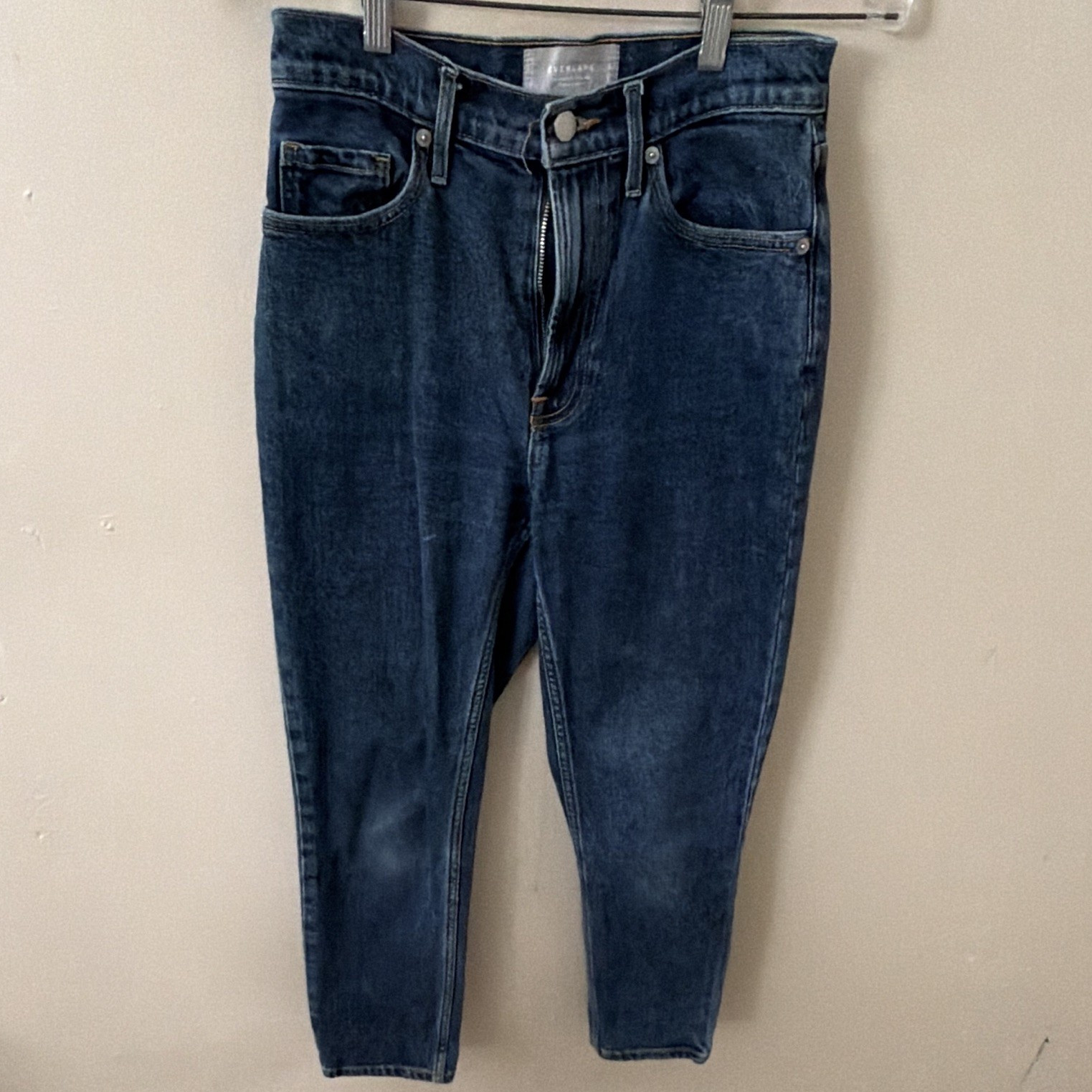 Everlane Women’s Skinny Jeans High Rise Medium Wash Blue Denim 5-Pocket