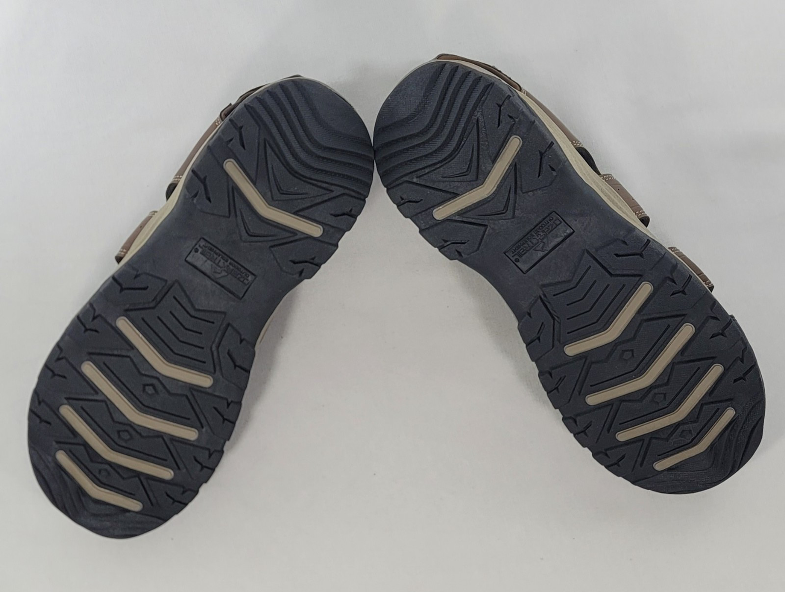 Ozark Trail Closed Toe Brown Adjustable Comfort Sock Rugged Outsole Size 13 NWOT