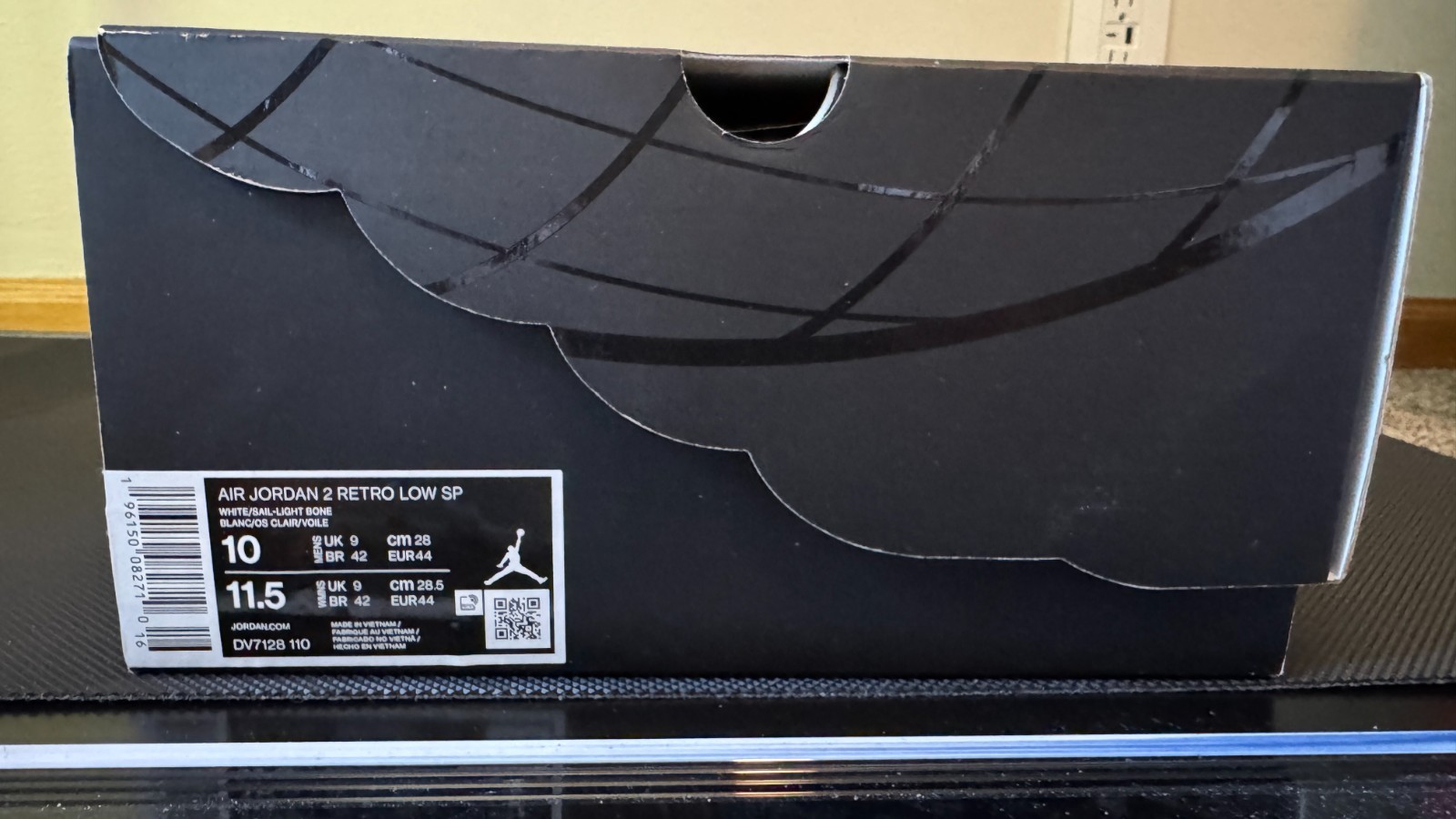 Size 10 – Shelflife x Air Jordan 2 Retro Low White DV7128-110