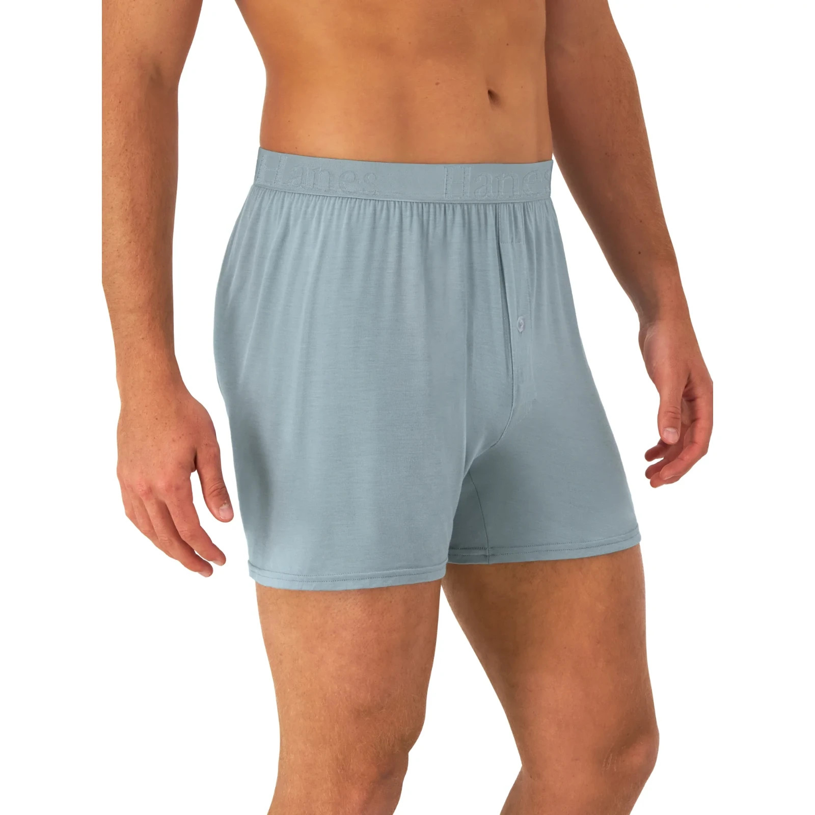 Hanes Men’s Size S 28-30 Boxer Briefs 3-Pack Supersoft Made Viscose From Bamboo