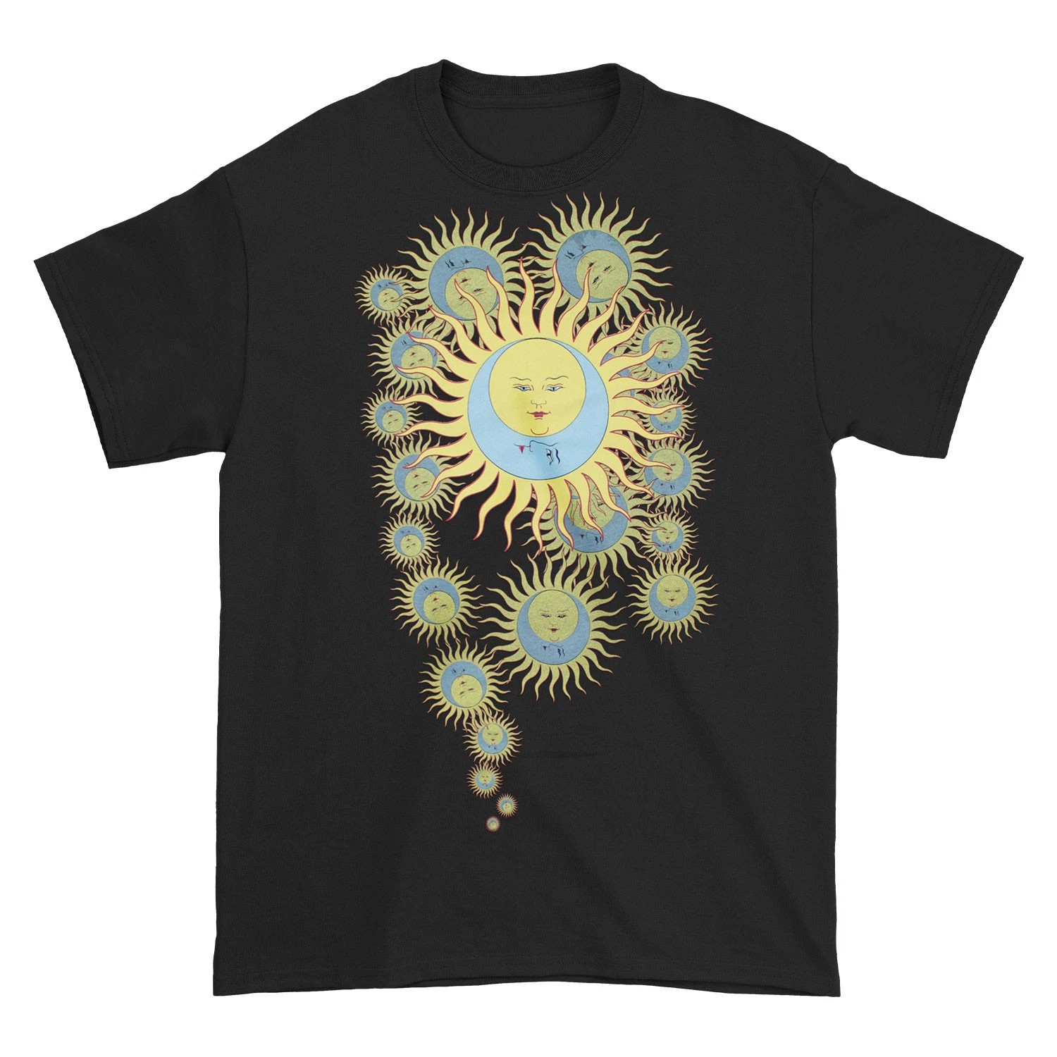 Men’s King Crimson Larks’ Tongues in Aspic Collage T-shirt X-Large Black