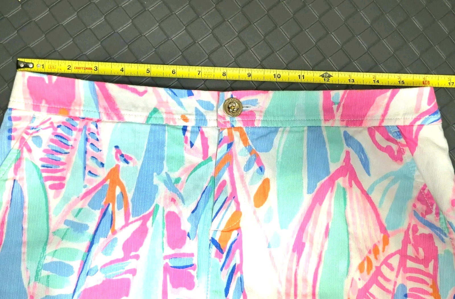Lilly Pulitzer Colette Sailboat Skort Short Scallop Hem Pink Colorful Coastal