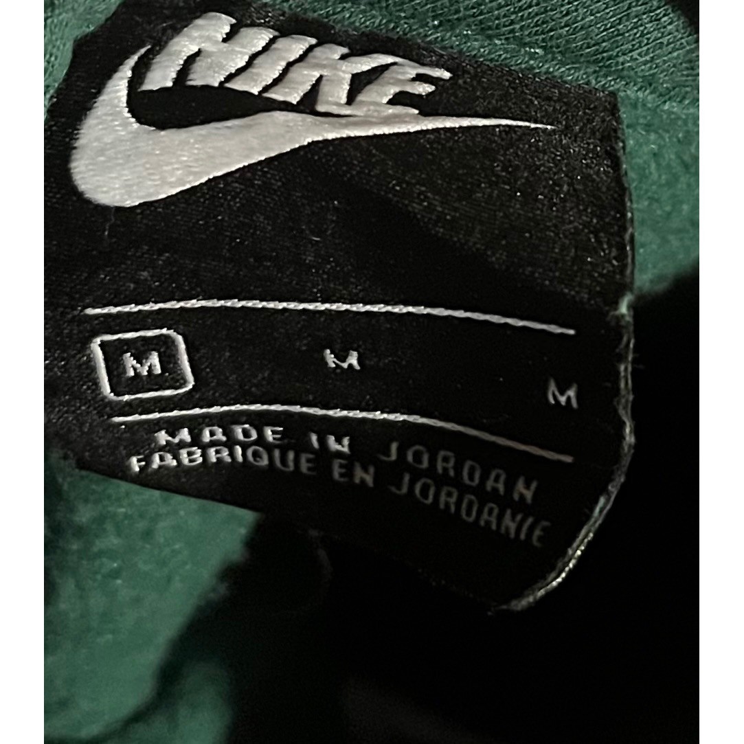 Nike Mens Forest Green Pullover Hoodie Charlotte 49ers Swoosh Sweatshirt Size M