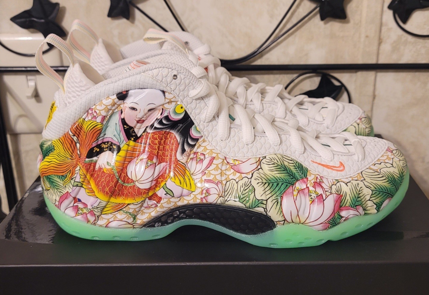 Nike Air Foamposite One Pro Tianjin 2.0 White/Poison Green IR2078-100