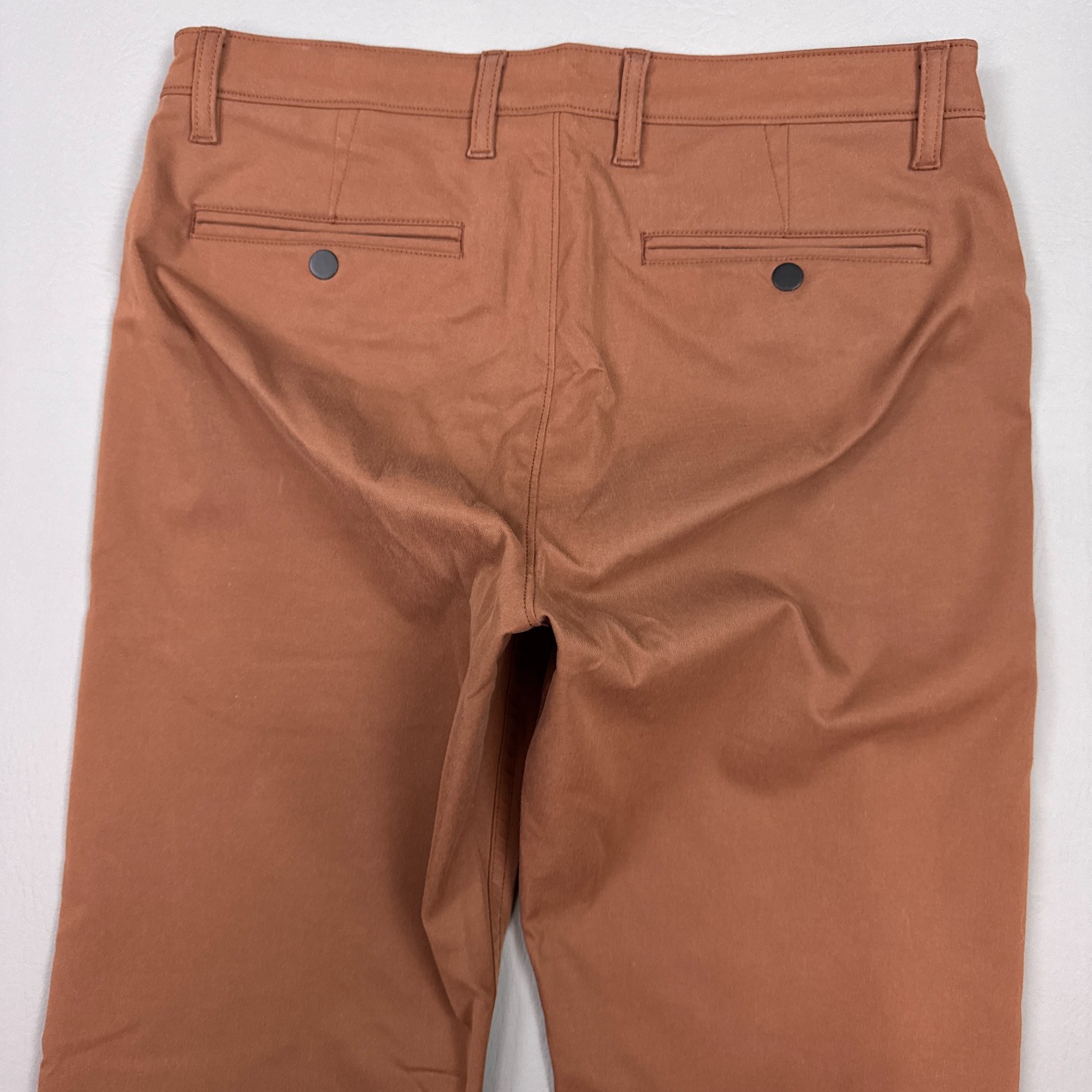 Proof Pants Mens 32×32 Rust Rover Commute Office Work Golf Driving Range Brown