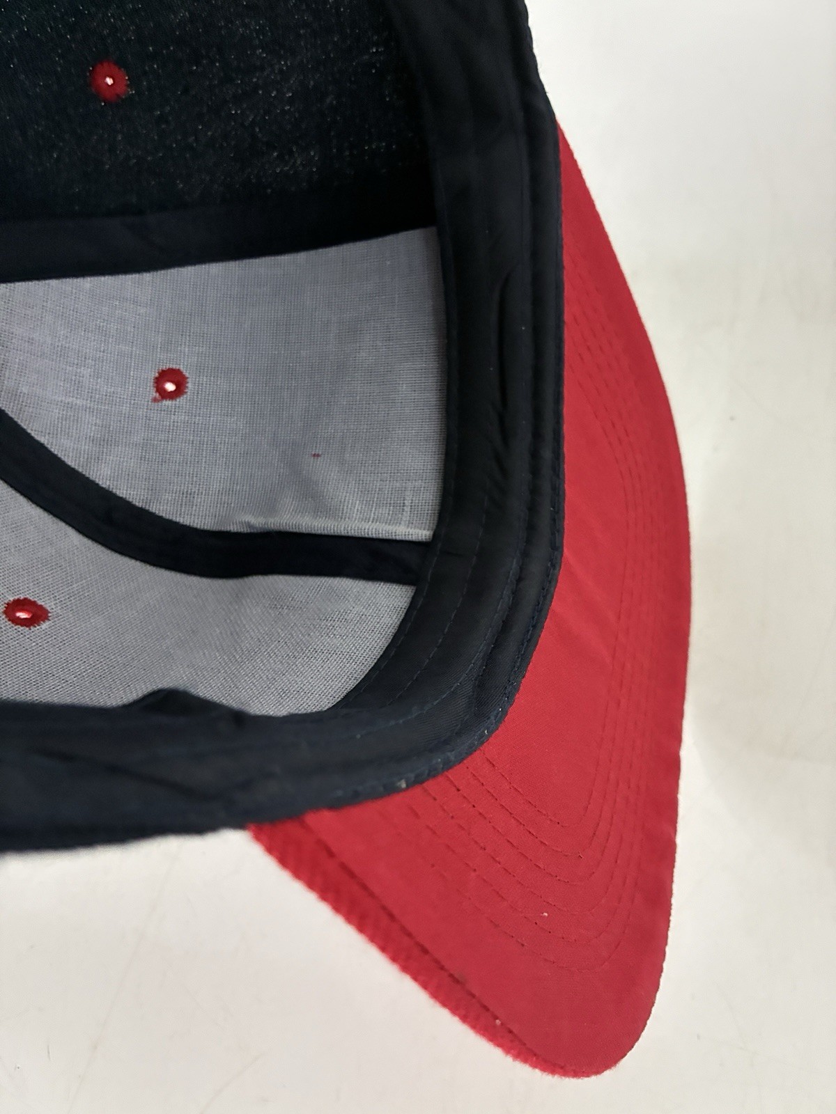 Gelante Snapback Hat Mens One Size Navy Blue Red Jump Off The Wall