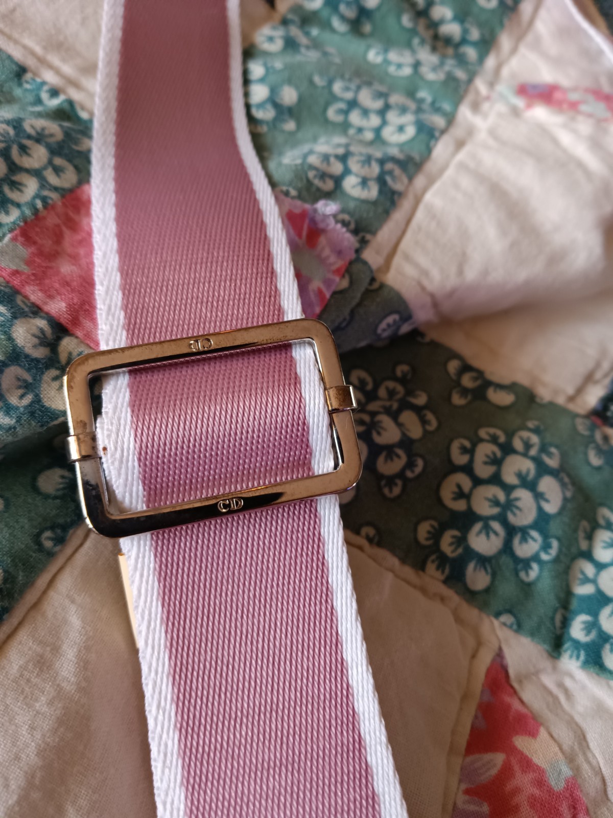 Christian Dior Diorissimo Girly Trotter Messenger Bag Pink
