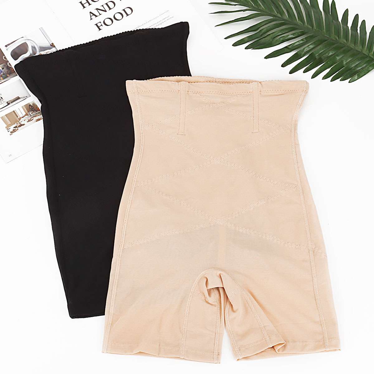Shaperin All Day High-Waisted Body Shaper Shorts Slim Tummy Control Shapewear US