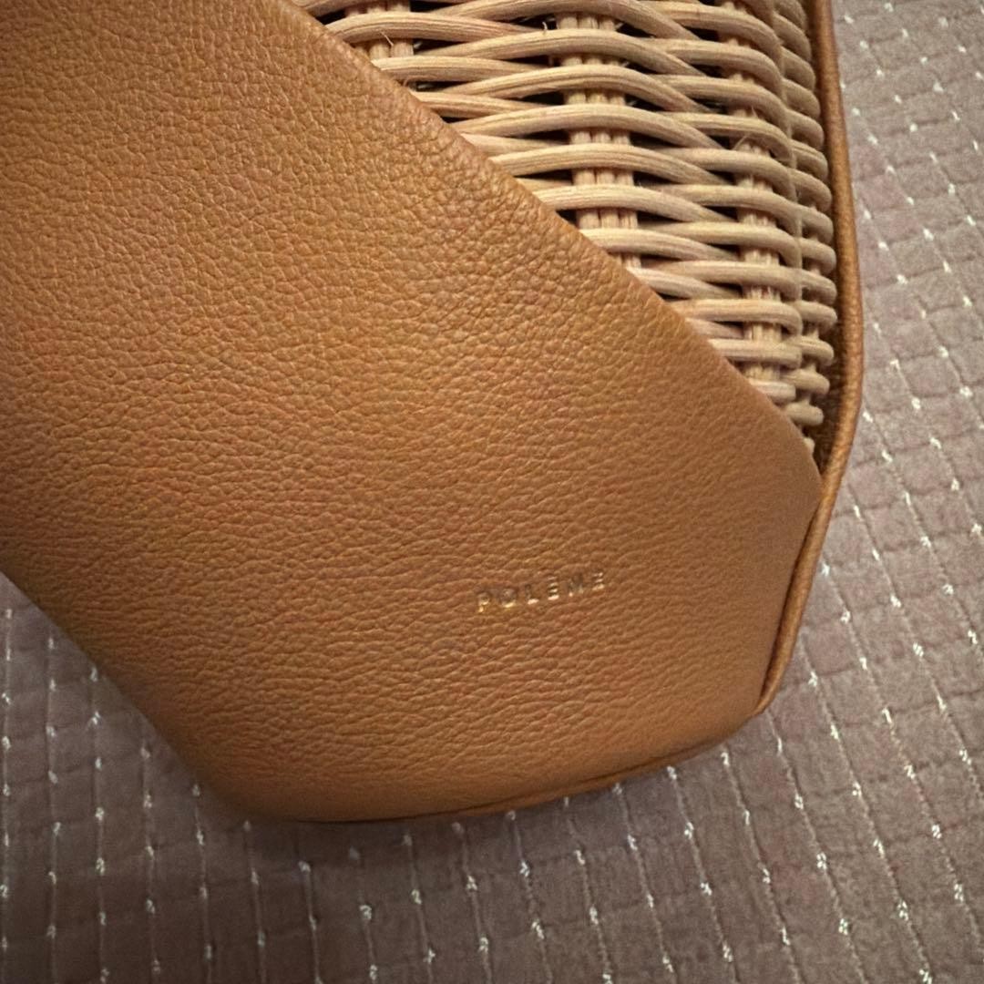 POLENE POLENE leather basket bag from Japan